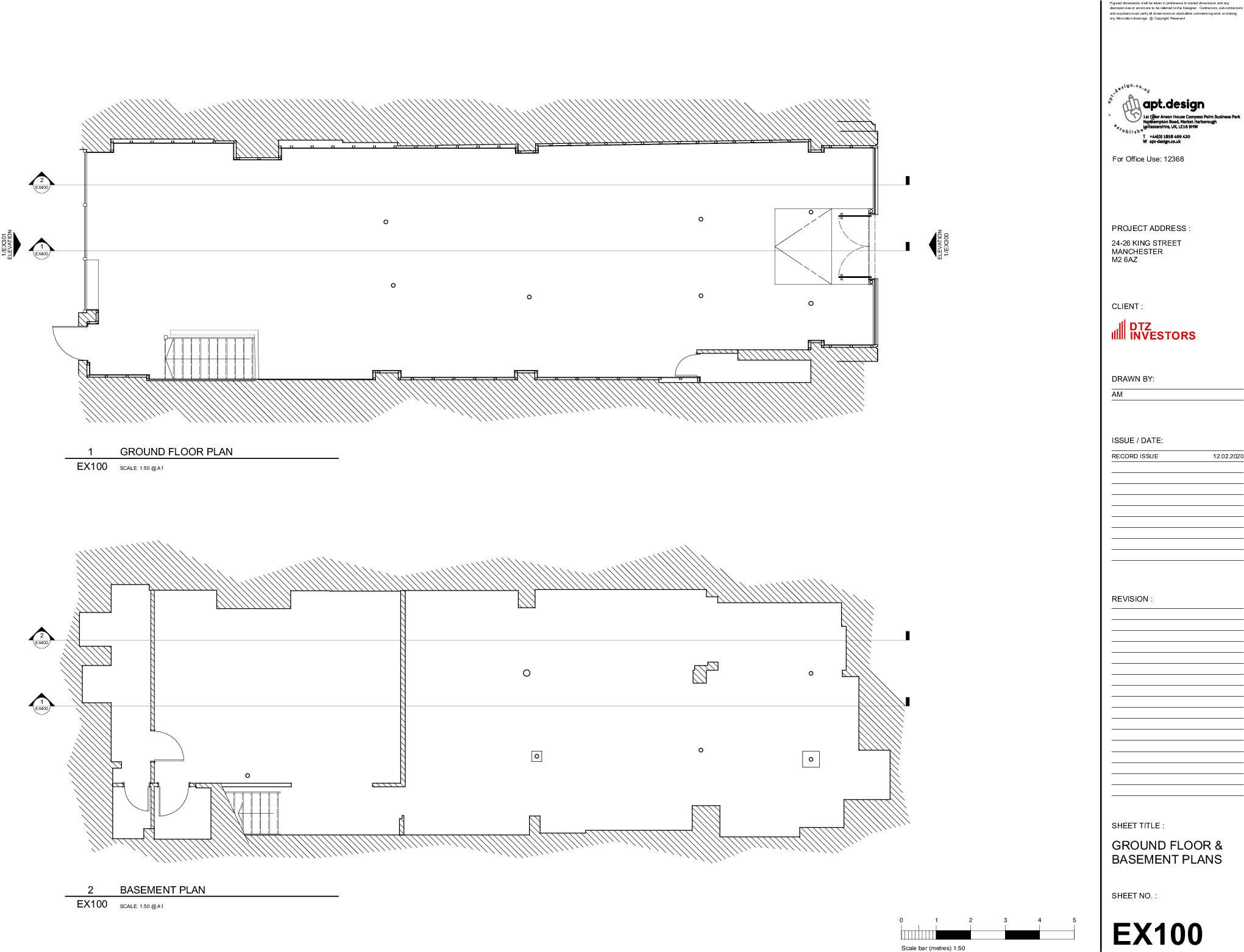 0010 EX100 GROUND FLOOR & BASEMENT PLANS.pdf