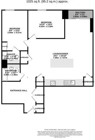 The Well House floorplan
