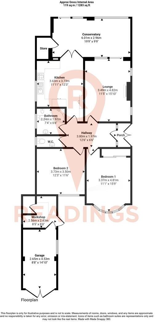 Nursery Road, Thurnby Lodge floorplan
