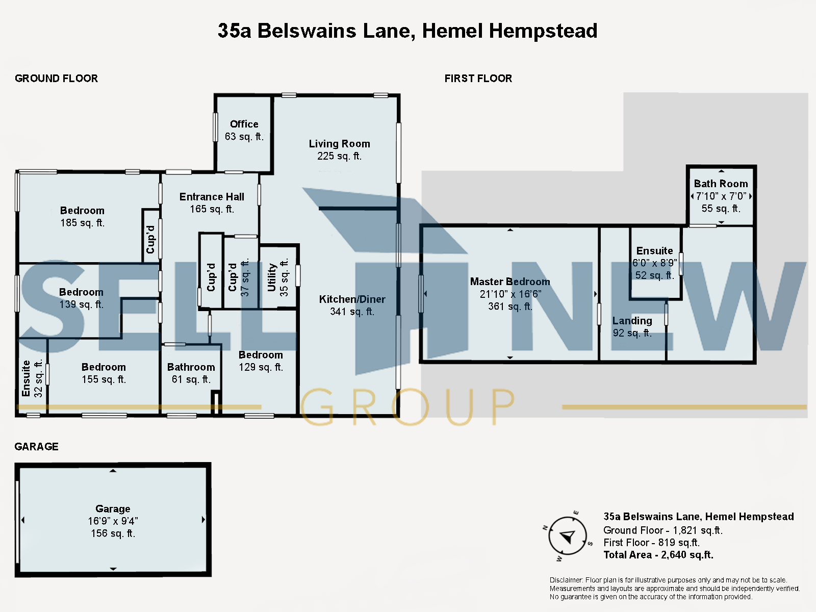 35a Belswains Lane, Hemel Hempstead, Hertfordshire floorplan
