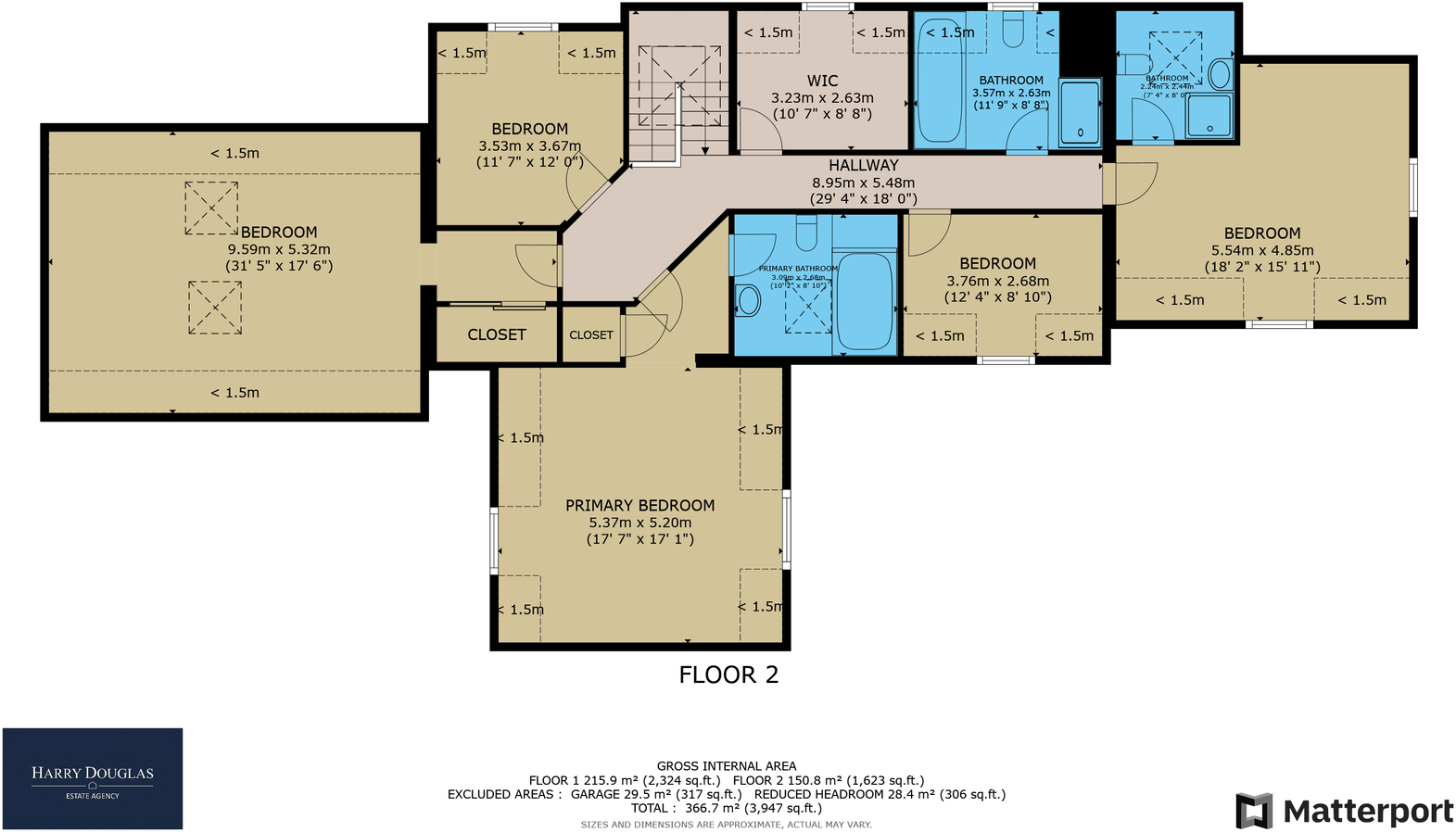 Medburn Lodge, Medburn, NE20 0JD floorplan
