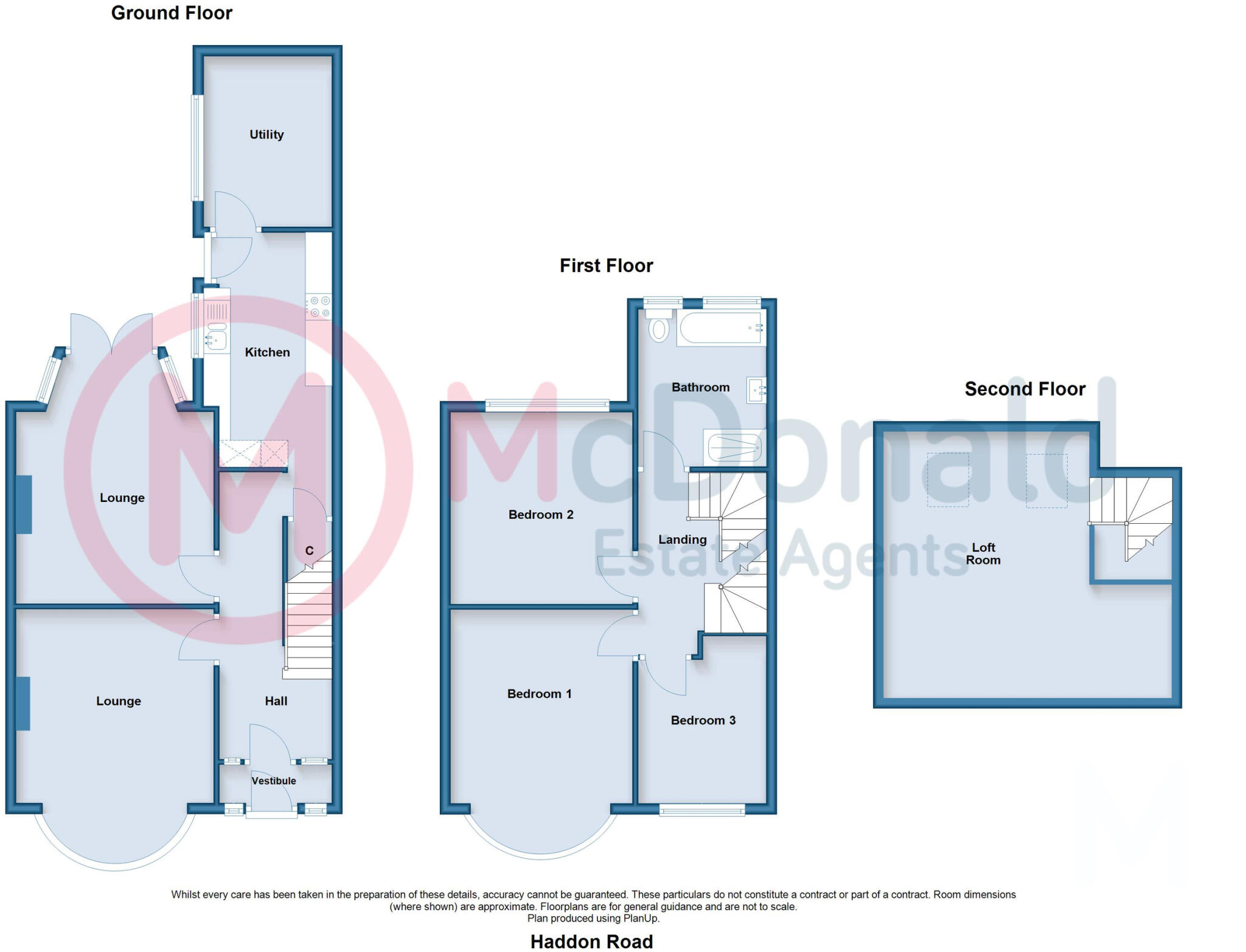 Haddon Road, Bispham floorplan