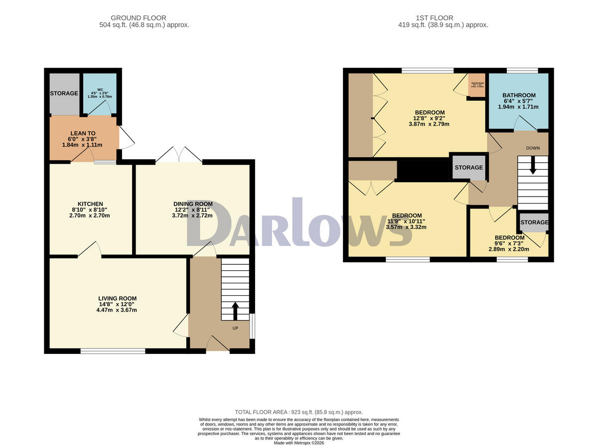 Upland Road, Blackwood floorplan