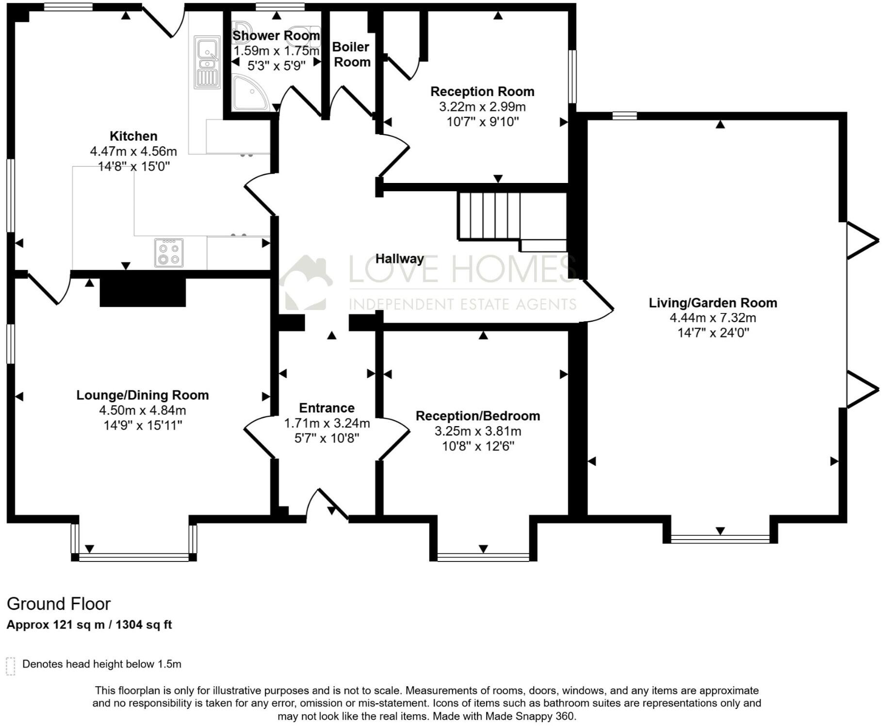 Lowes Meadow, Garstang Road, Preston floorplan