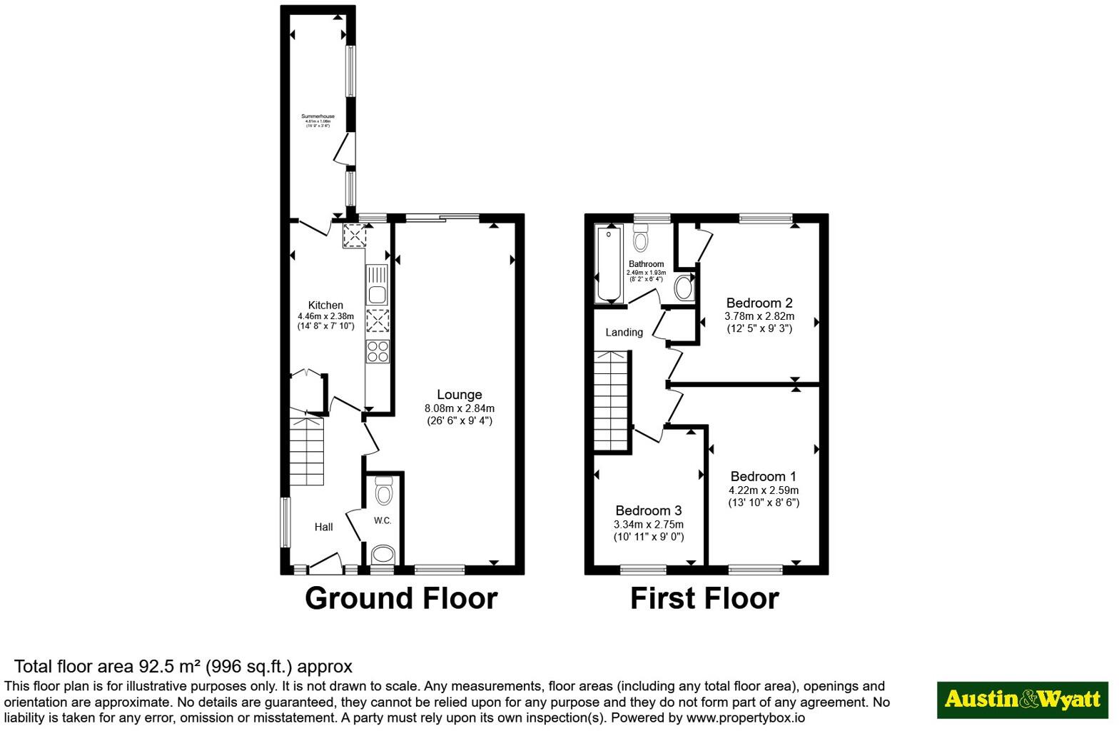 Caistor Close, Southampton, Hampshire, SO16 floorplan