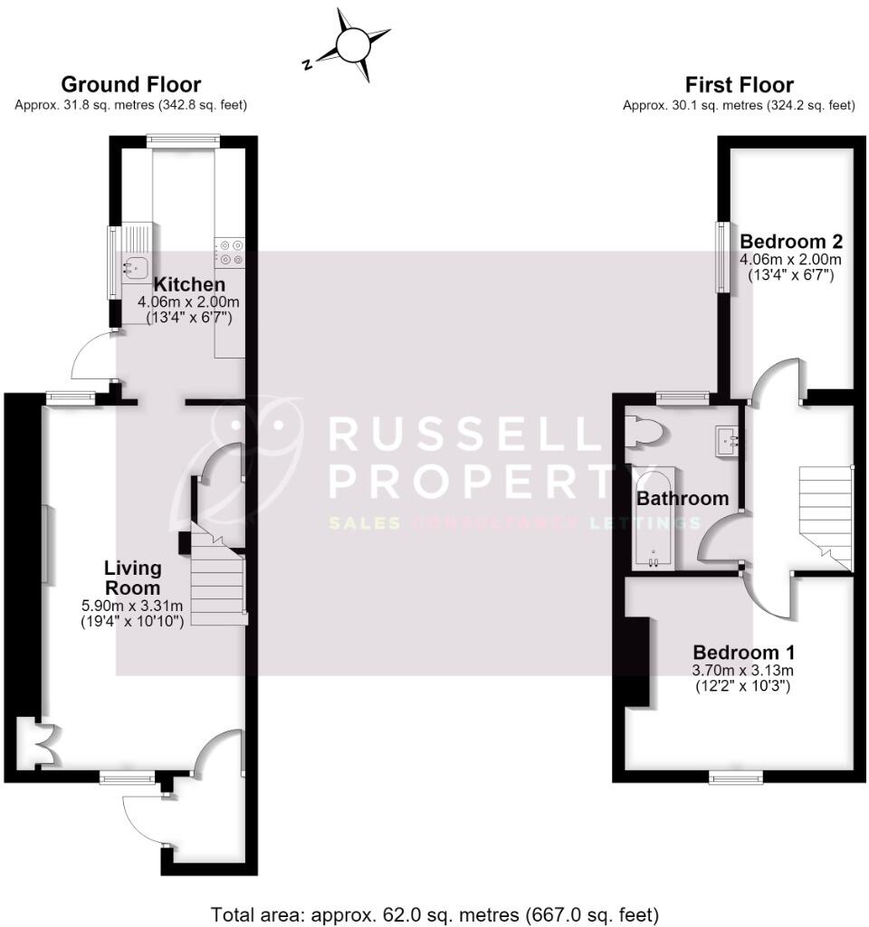 Rye Street, Bishops Stortford, CM23 floorplan