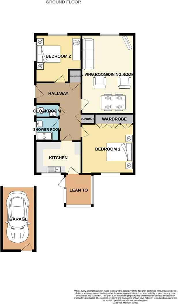 Middleton Drive, Eastbourne floorplan