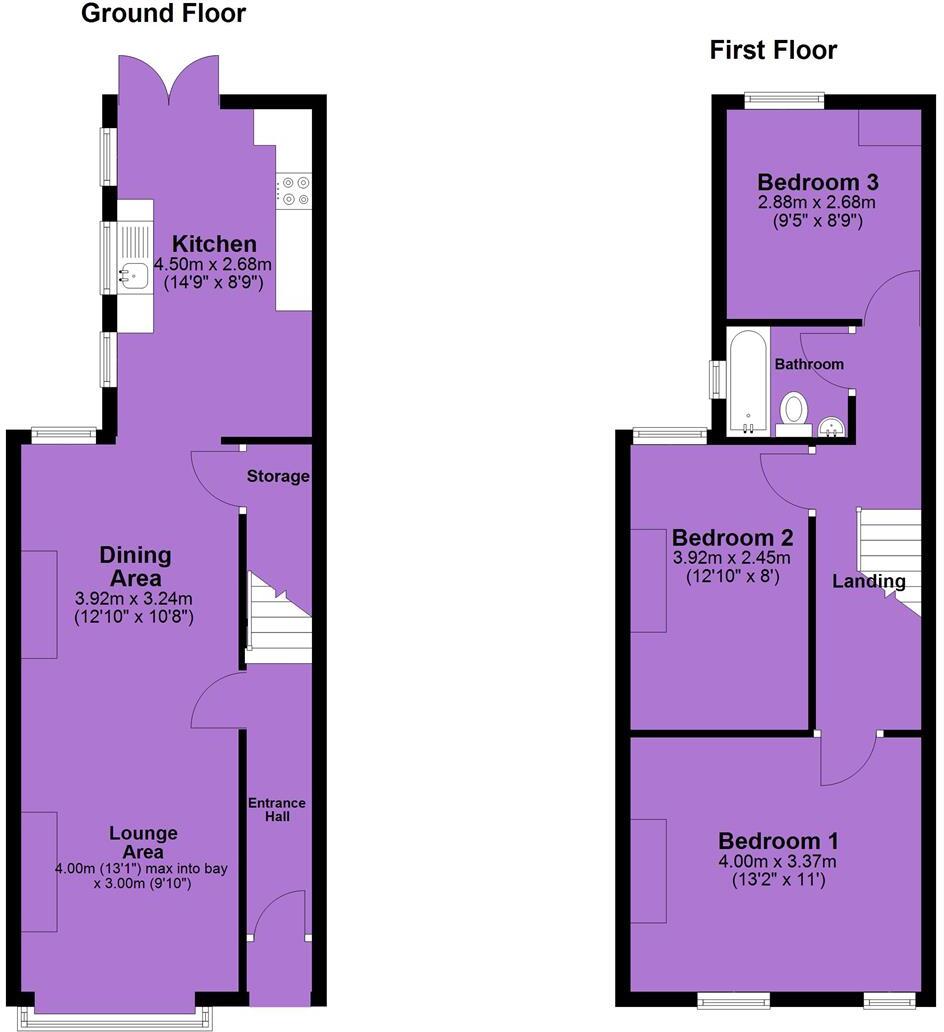 Bury Avenue, Whalley Range floorplan