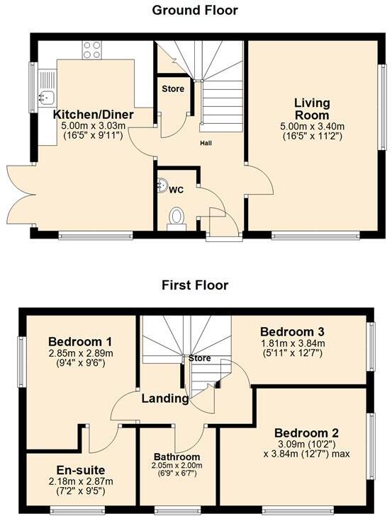 Harrier Way, Cannock, WS11 9AR floorplan