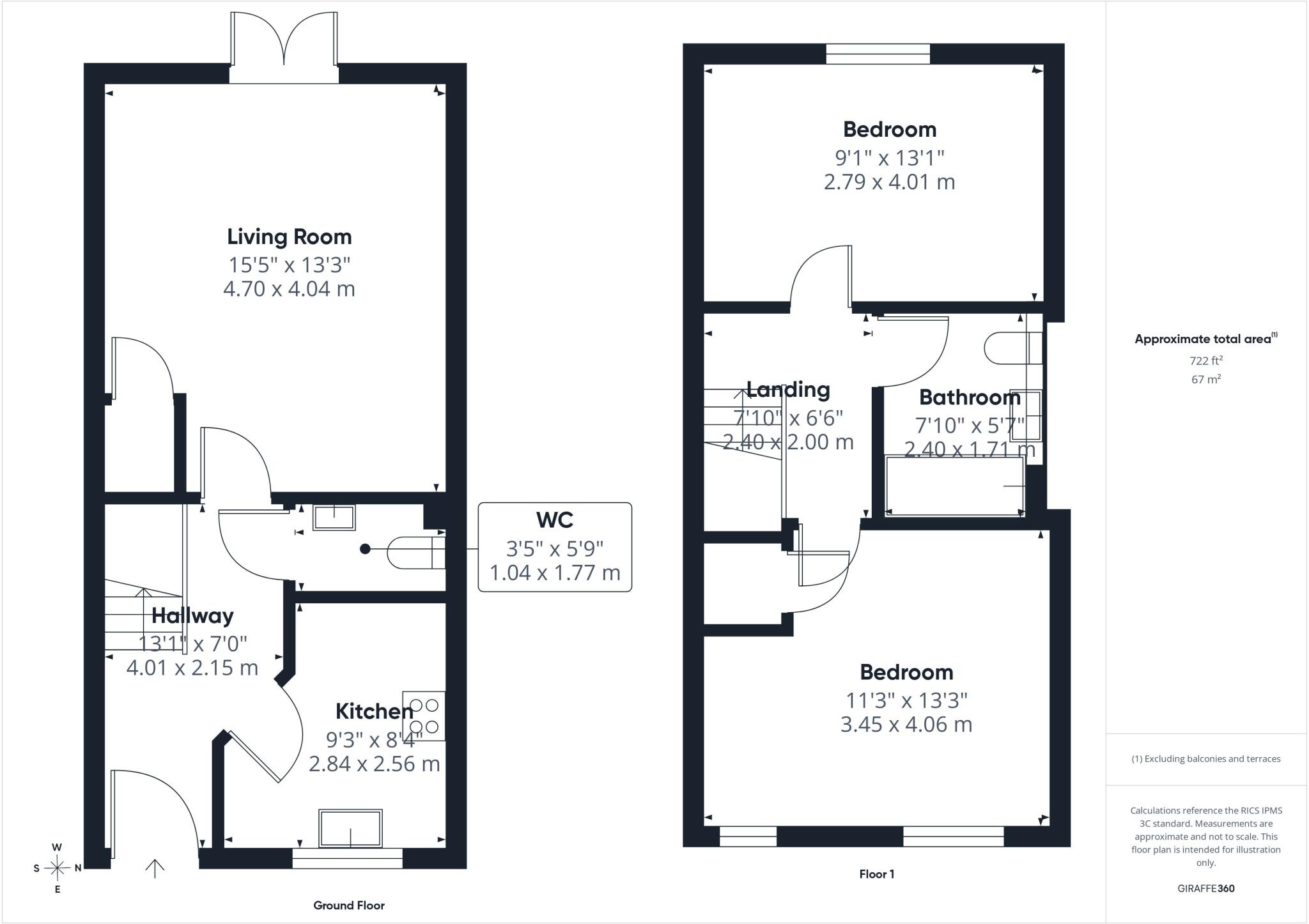Whitehead Close, Leamington Spa floorplan