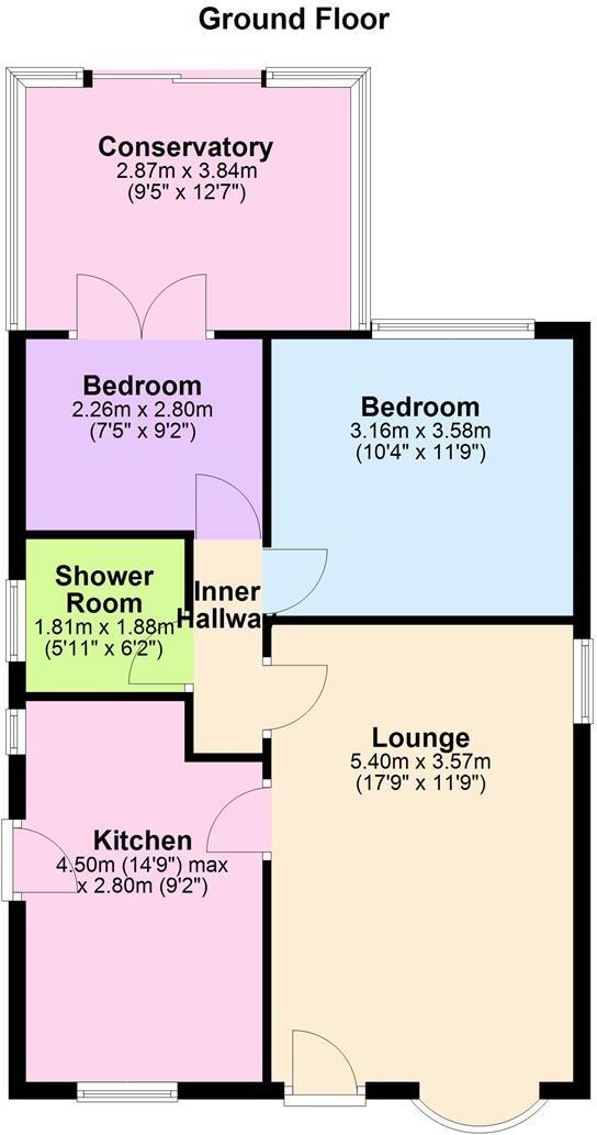 Lawton Close, Hinckley floorplan