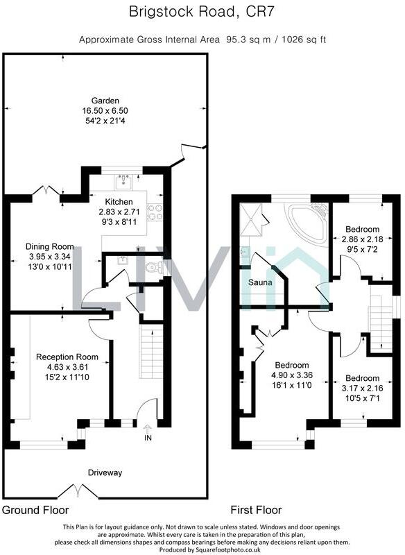 Brigstock Road, Thornton Heath, CR7 floorplan