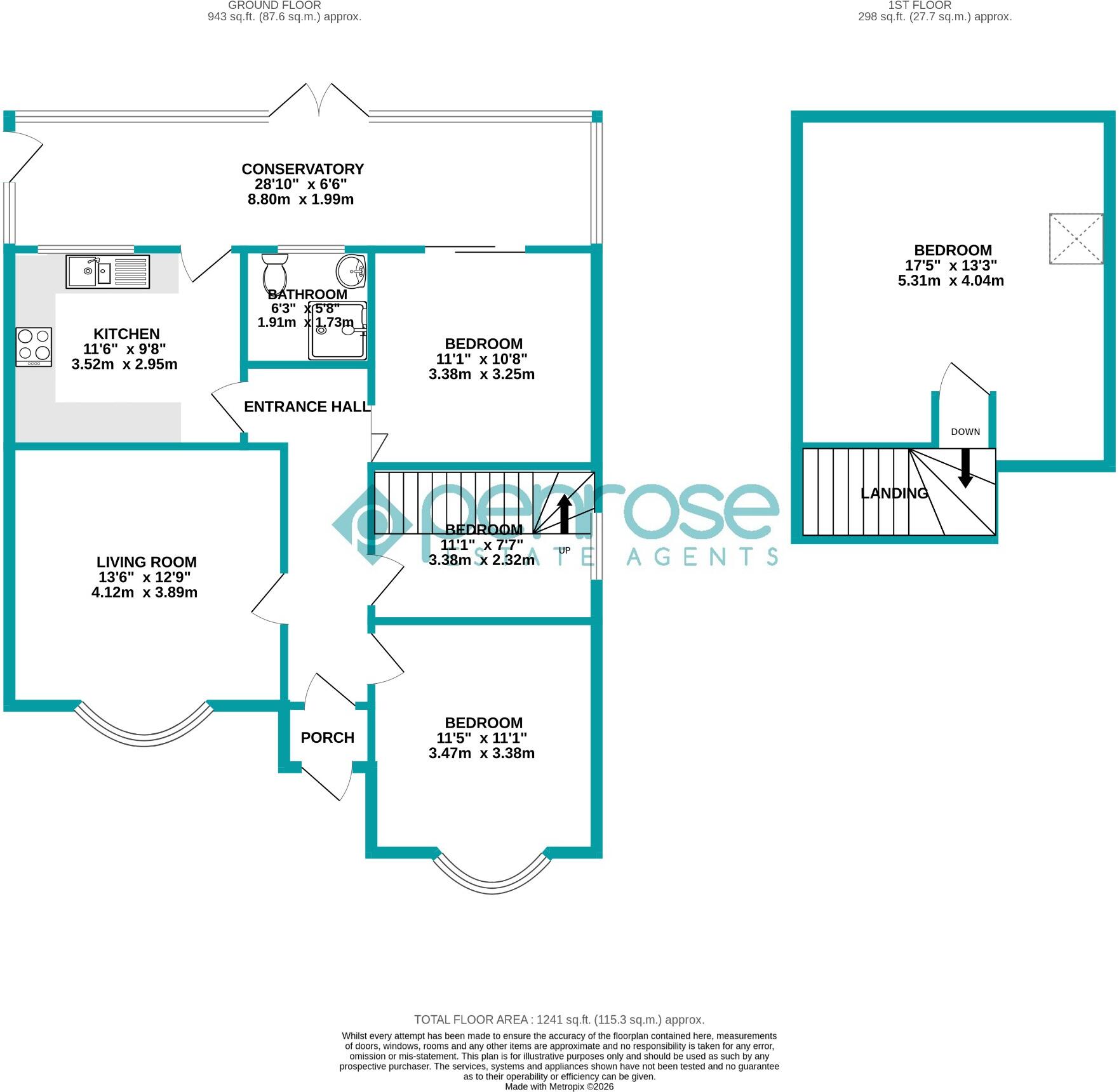 Birdsfoot Lane, Luton, Bedfordshire, LU3 2DG floorplan