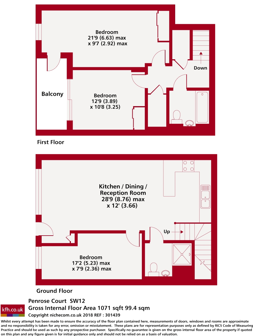 Boundaries Road, Balham, London, SW12 floorplan