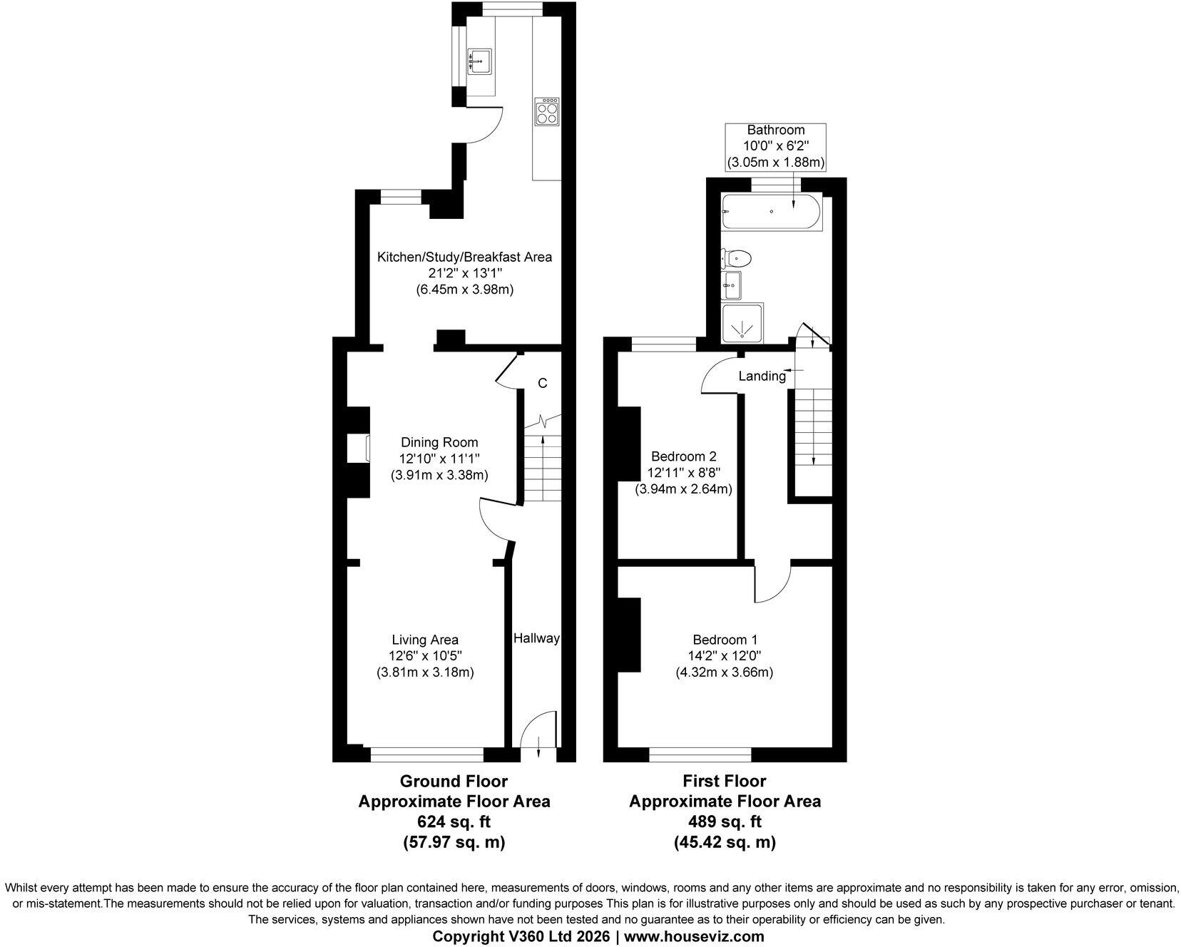 Victoria Road, Saltney, CH4 floorplan