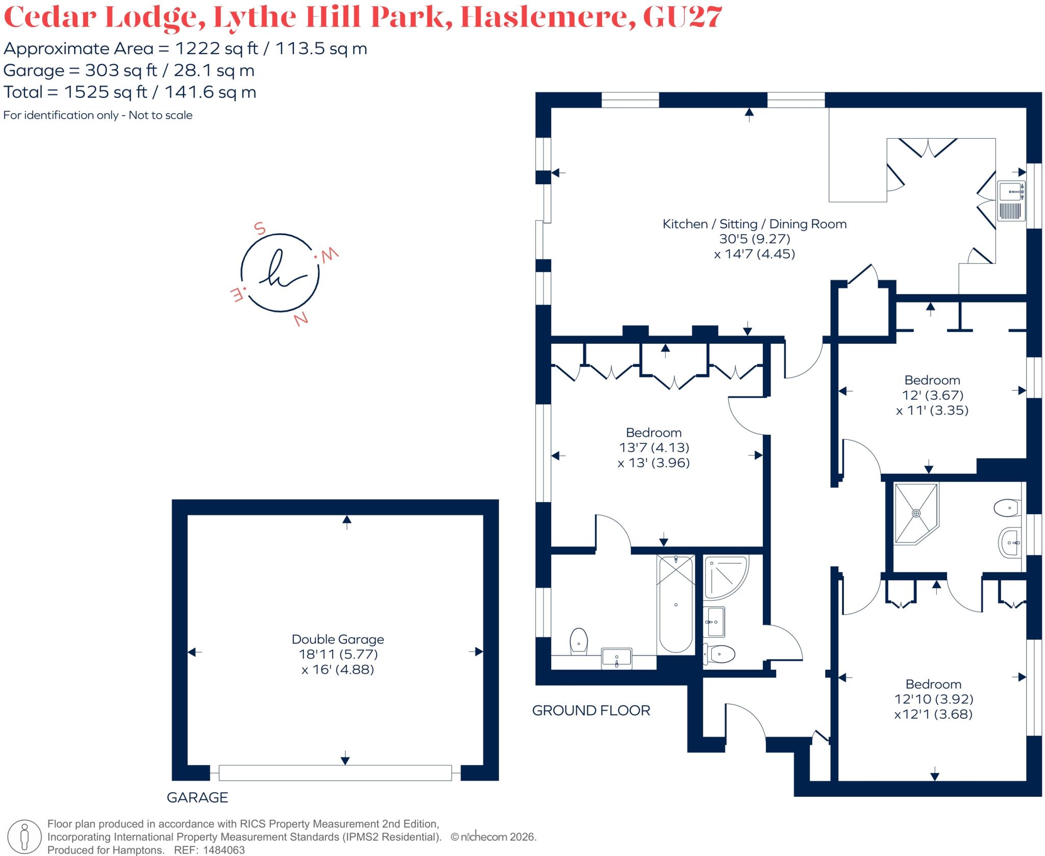 Lythe Hill Park Haslemere GU27 floorplan