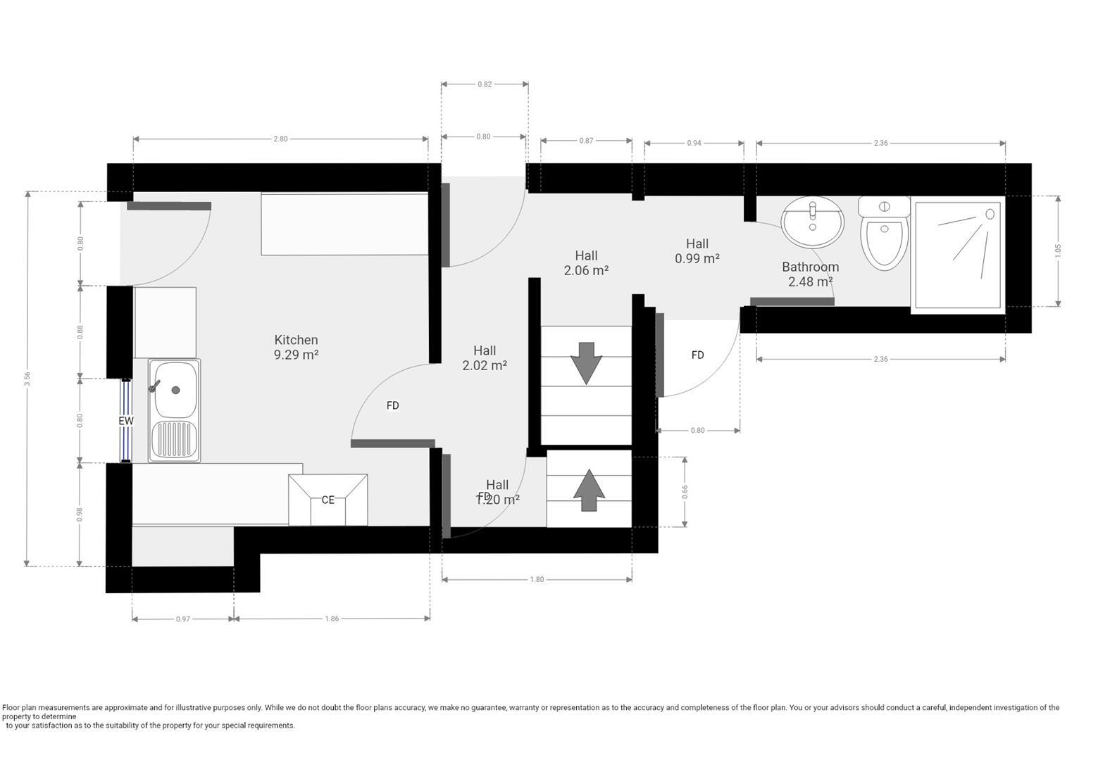 Hereward Street - Student House - 26/27 floorplan