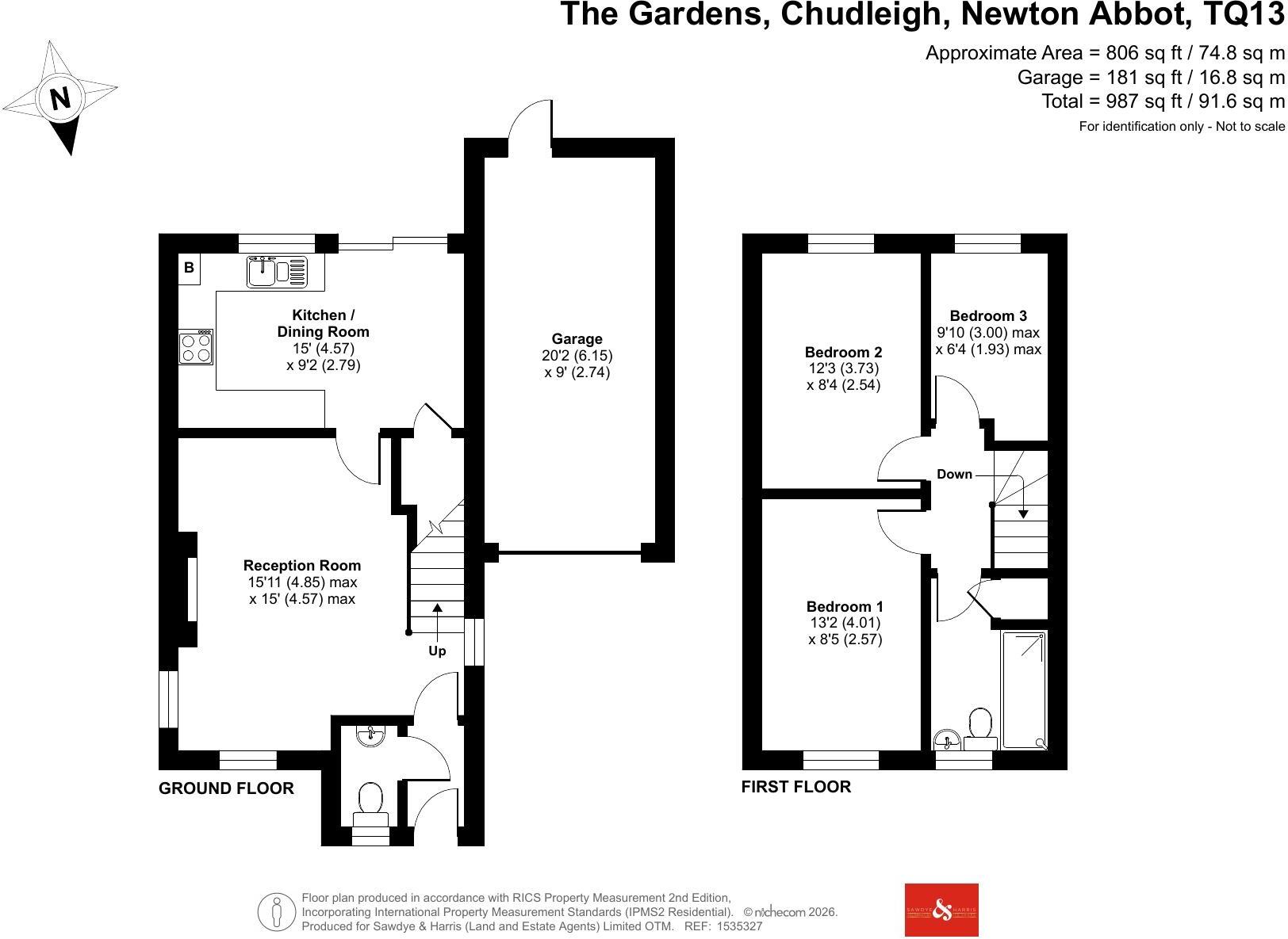 Chudleigh, Devon floorplan