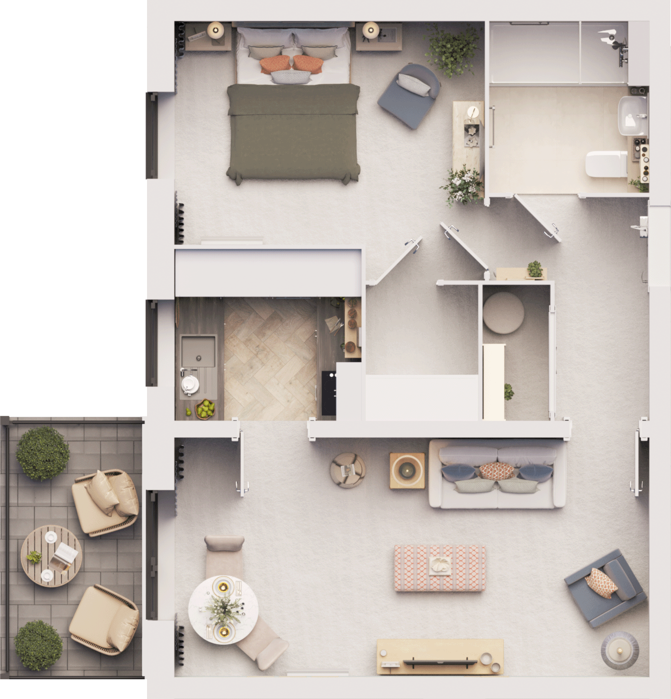 (Sales Office via London Road) Brighten Road, Southend- on Sea, Essex, SS1 1GD floorplan