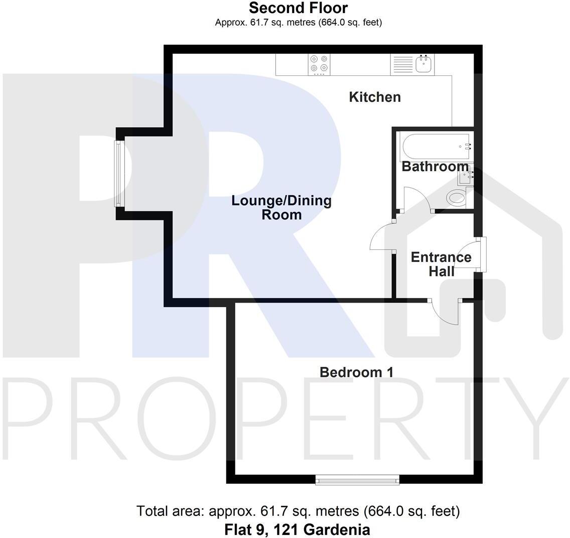 Gardenia Avenue, Luton floorplan