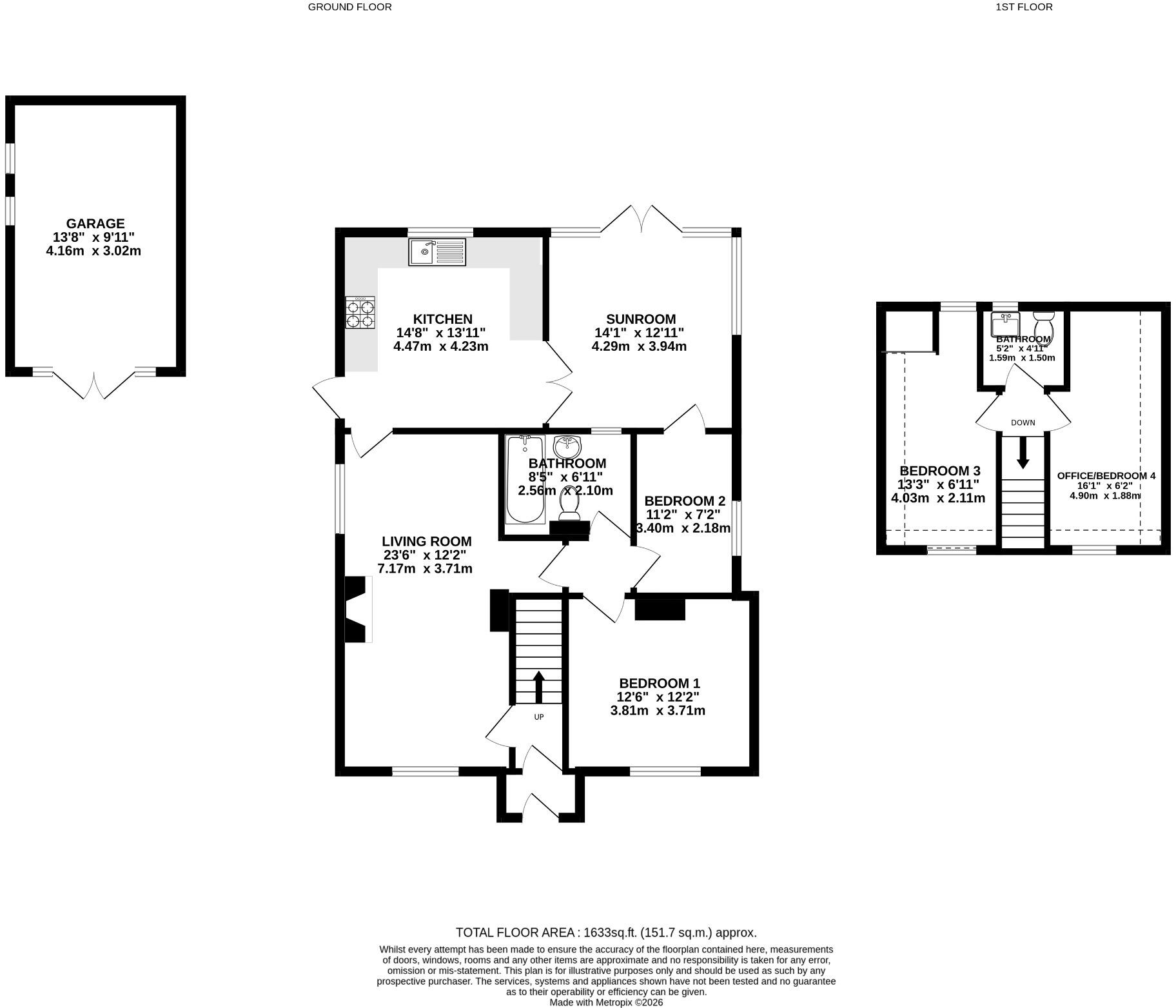 The Causeway, Bassingbourn floorplan