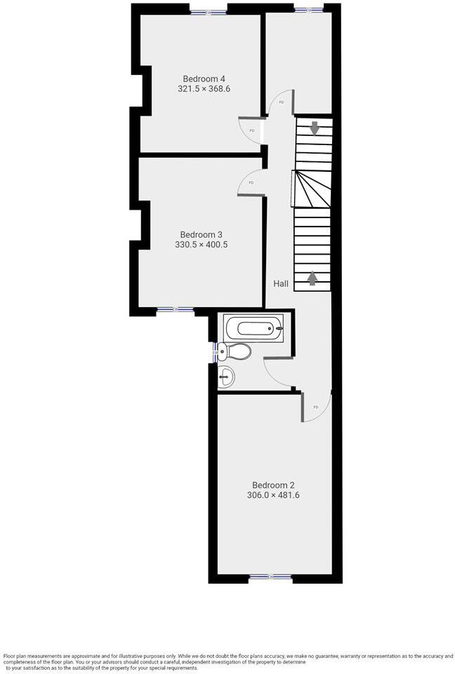 27/28 - Richmond Road - Student House floorplan