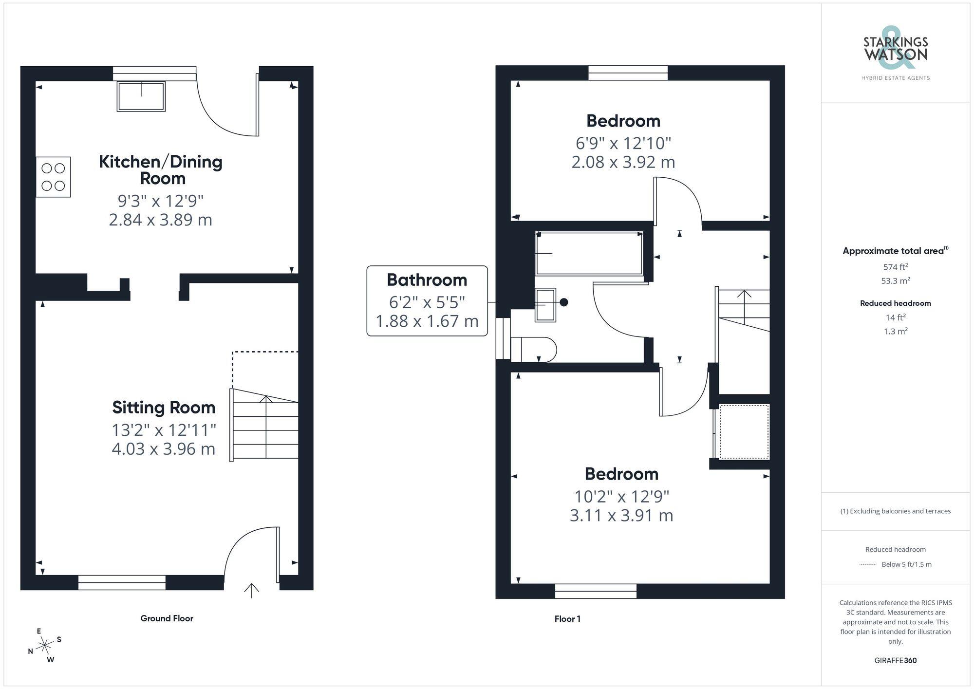 40 Speirs Way, Diss floorplan