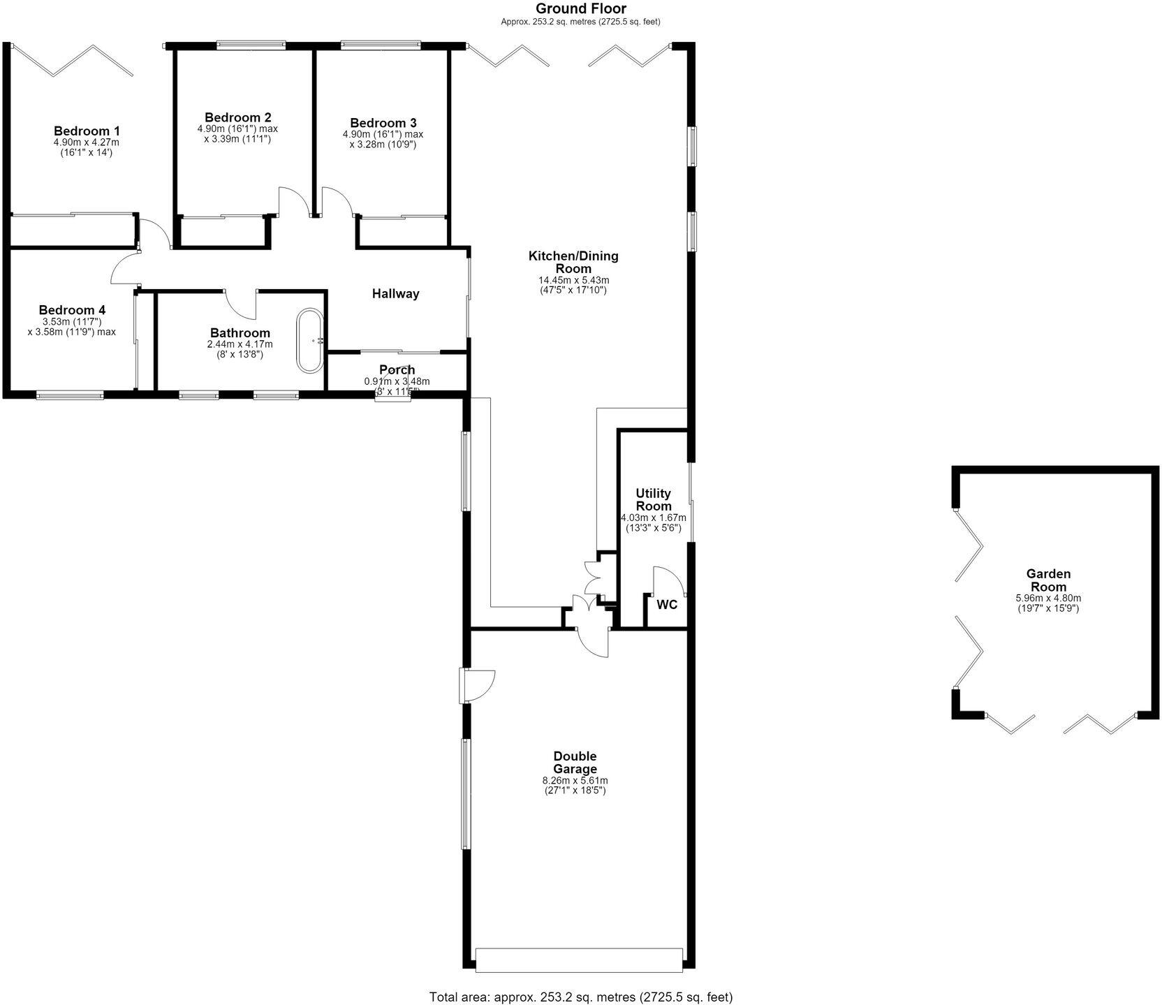 Milverton Drive, Bramhall, SK7 floorplan