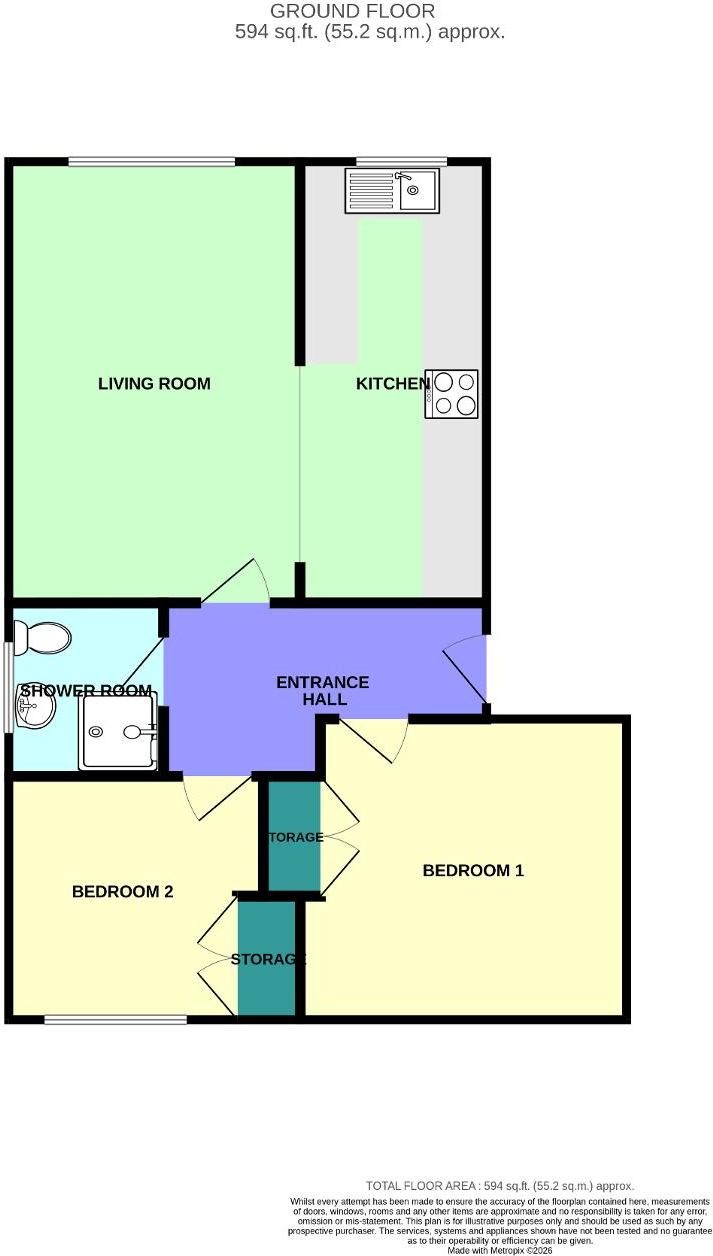 Liverpool Road, Birkdale, Southport, Merseyside, PR8 4QA floorplan