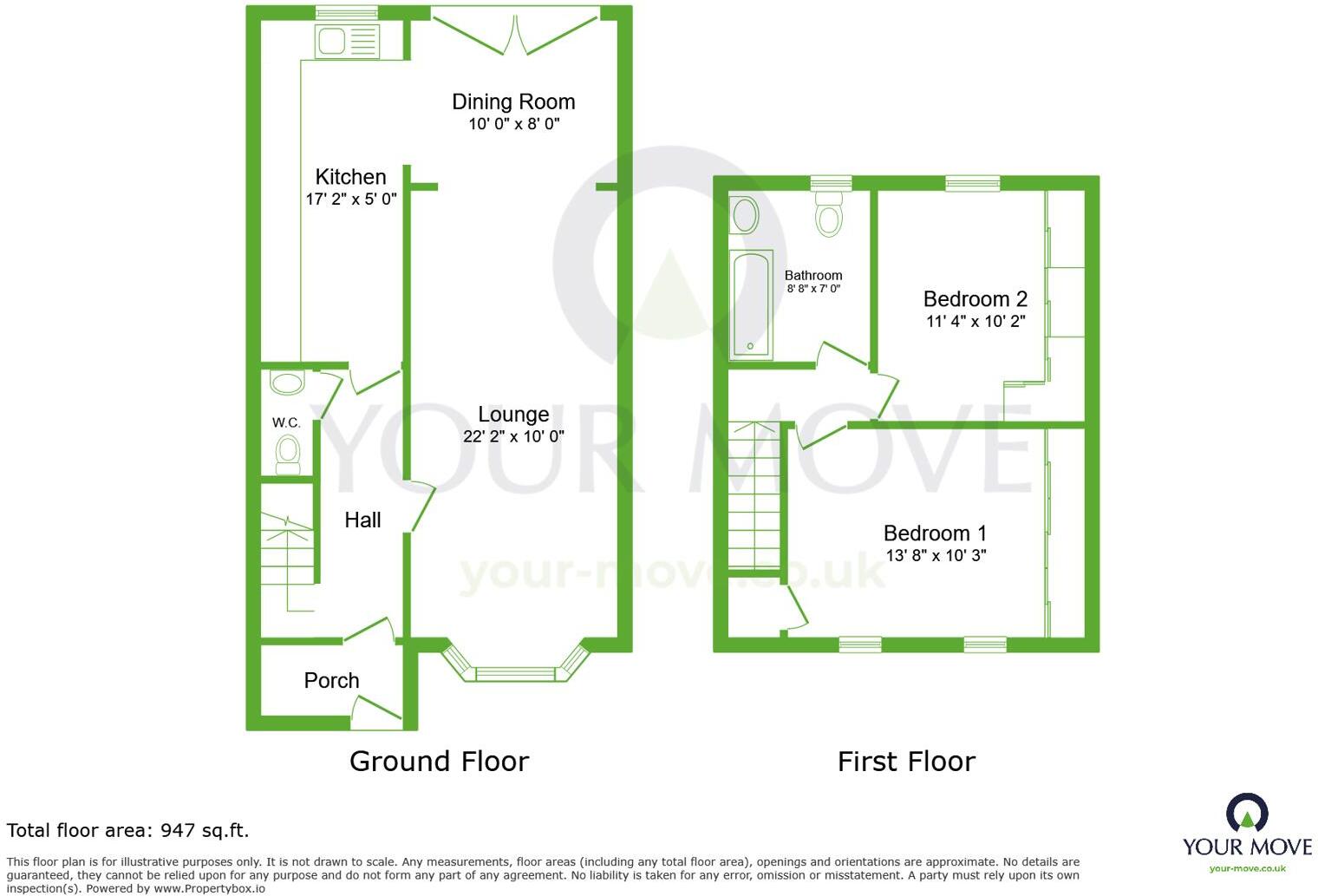 Acacia Road, Greenhithe, Kent, DA9 floorplan