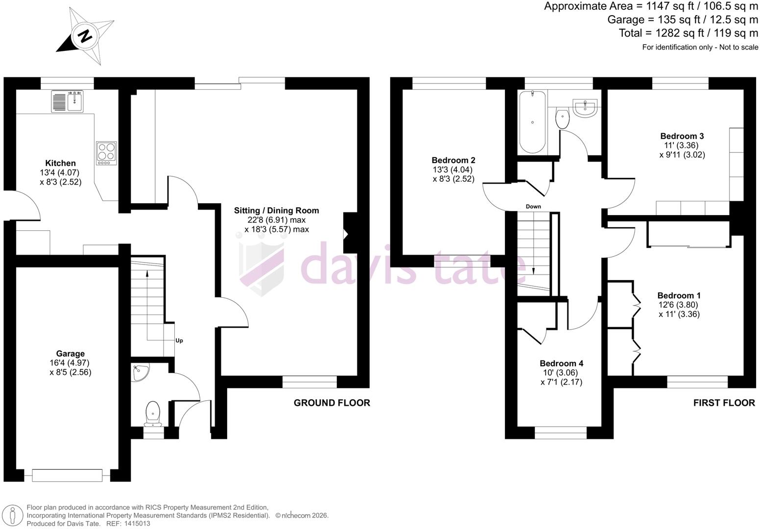 The Mount, Reading, Berkshire, RG1 floorplan