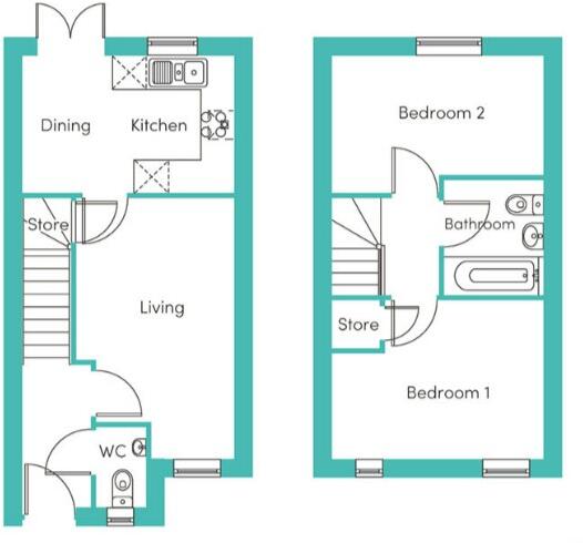 Birch Close, Exeter, EX1 floorplan