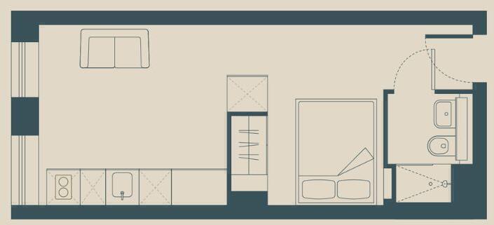 Block A, Mulberry Walk, Southwark, London floorplan