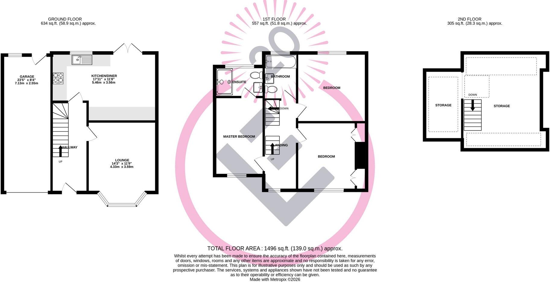 Yealand Avenue, Heysham, LA3 floorplan