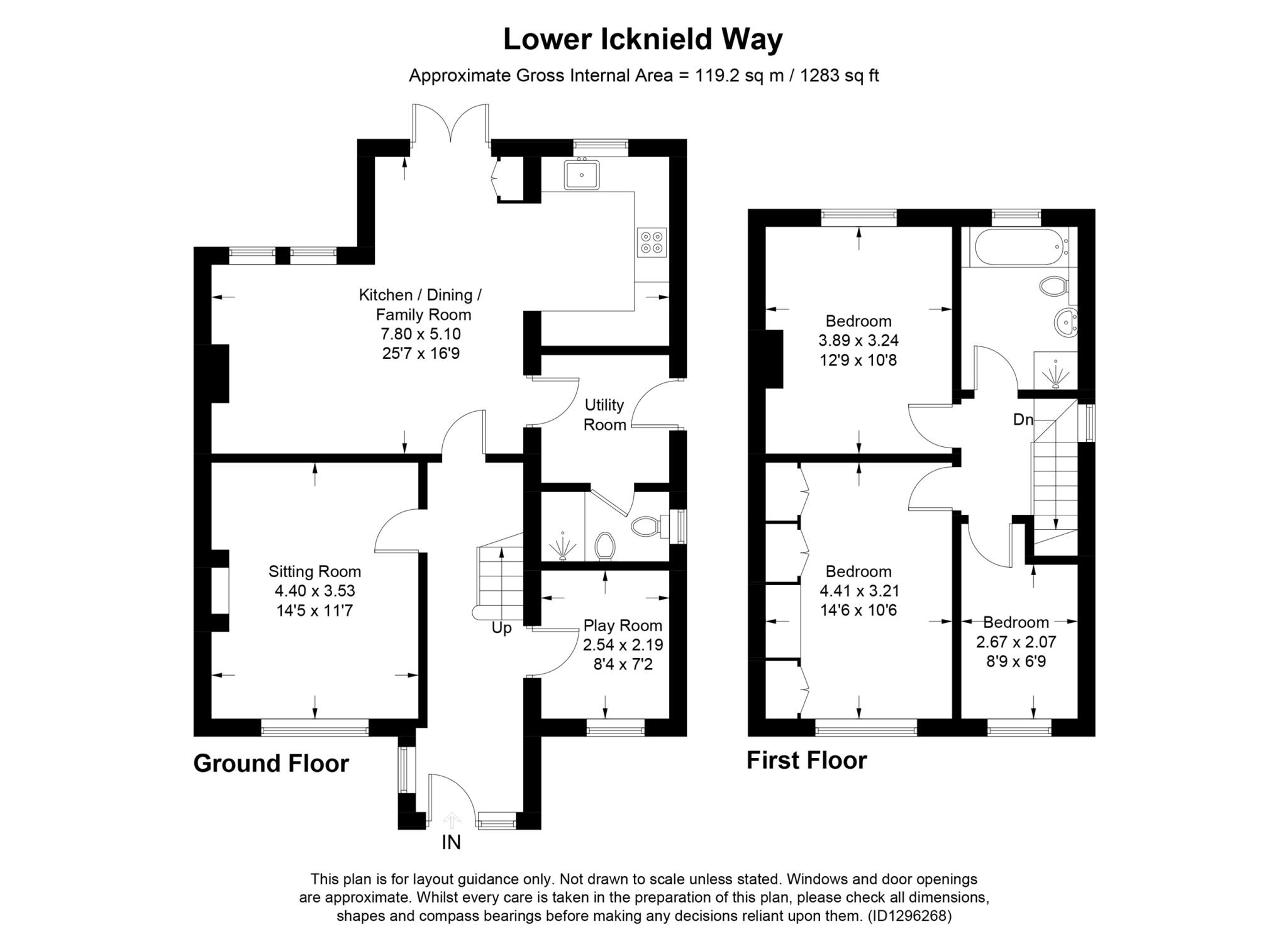 Lower Icknield Way, Marsworth, Tring floorplan