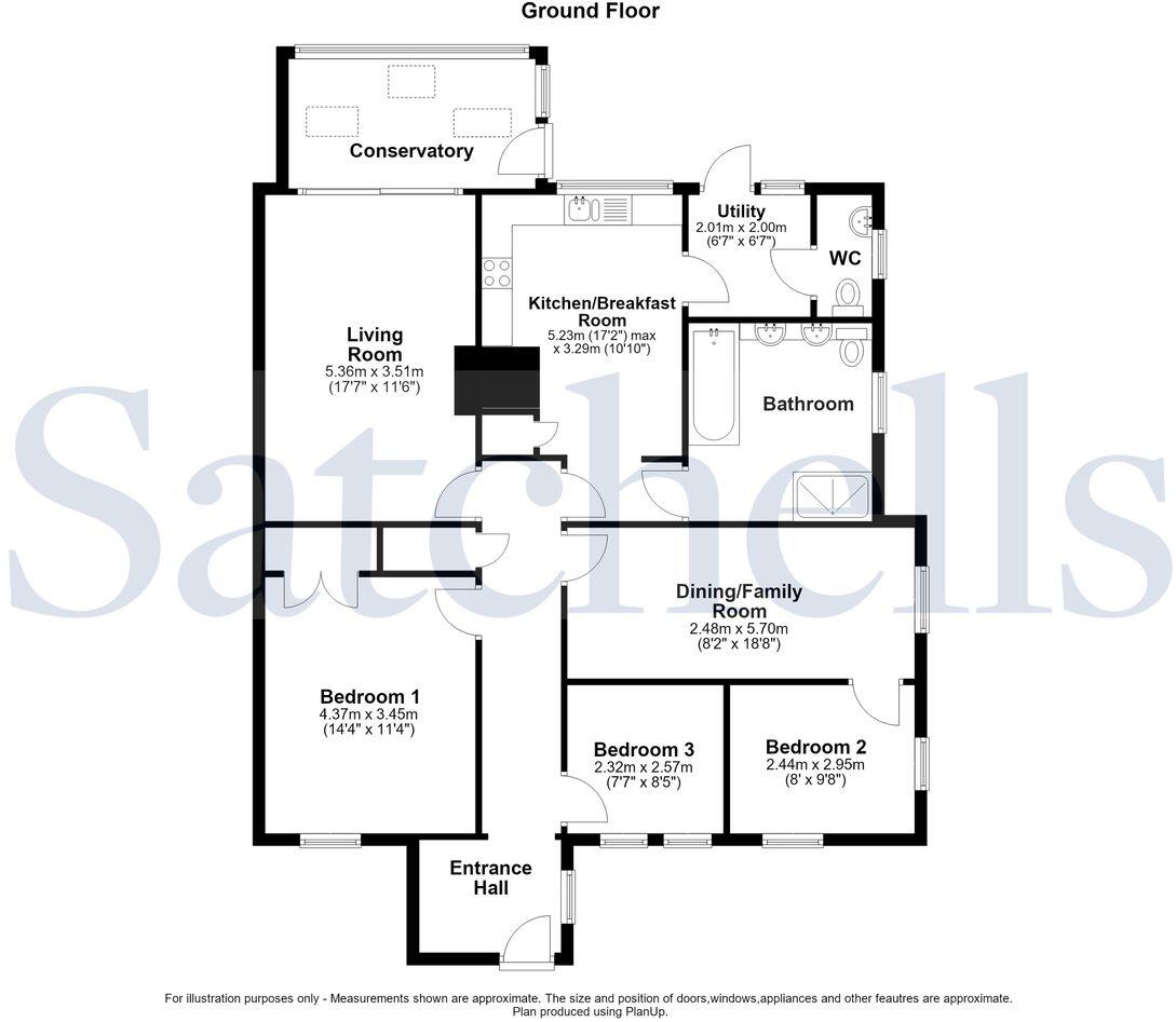 Ridgeway, Eynesbury, St Neots, PE19 floorplan