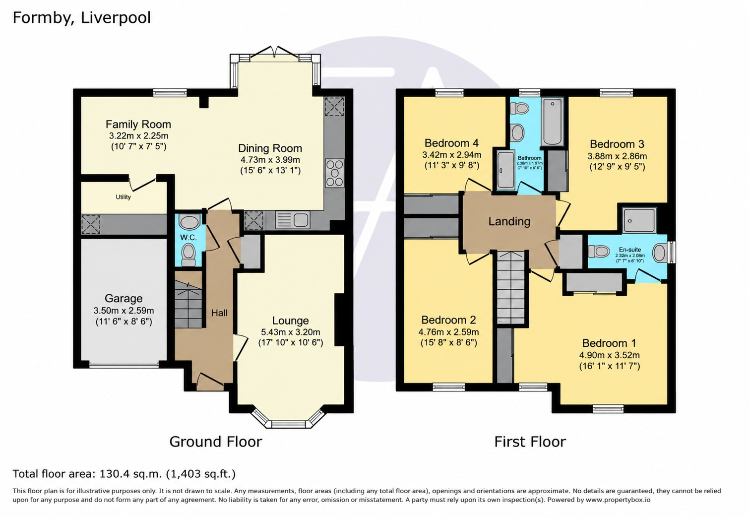 Mohave Drive, Formby, Merseyside, L37 6FQ floorplan