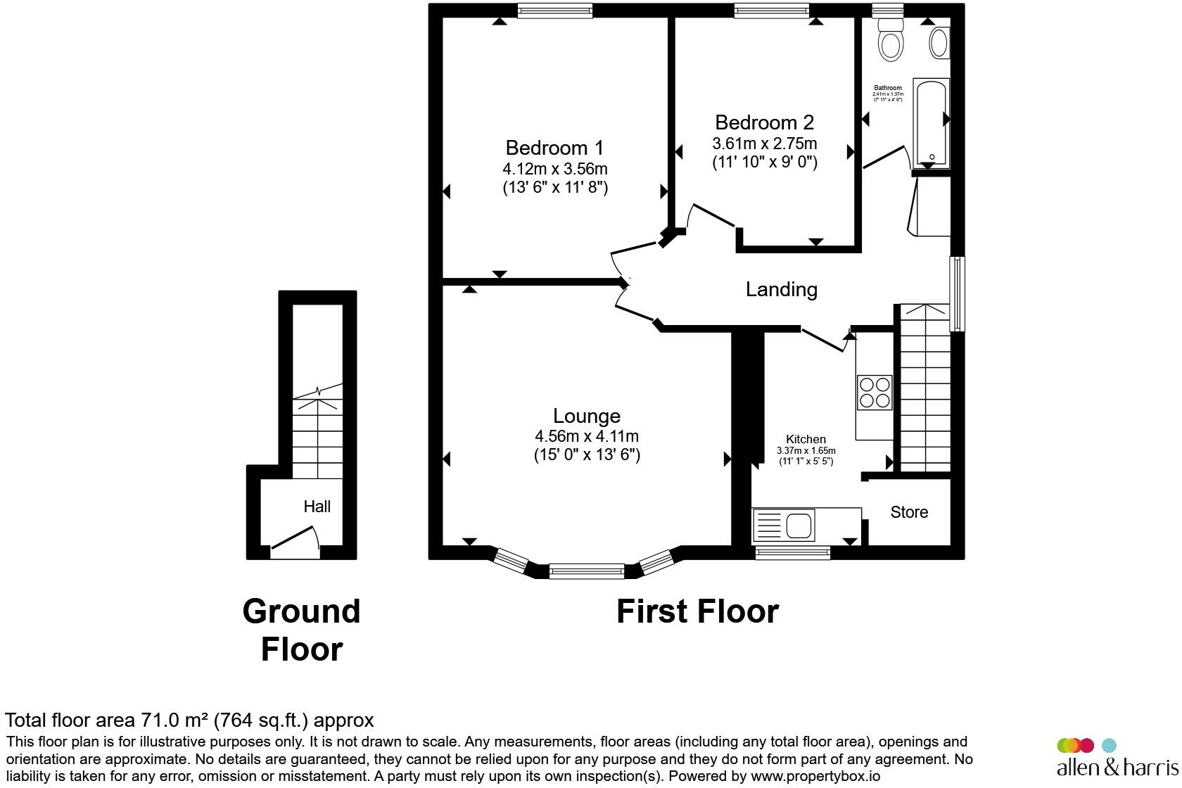 Haywood Street, GLASGOW floorplan