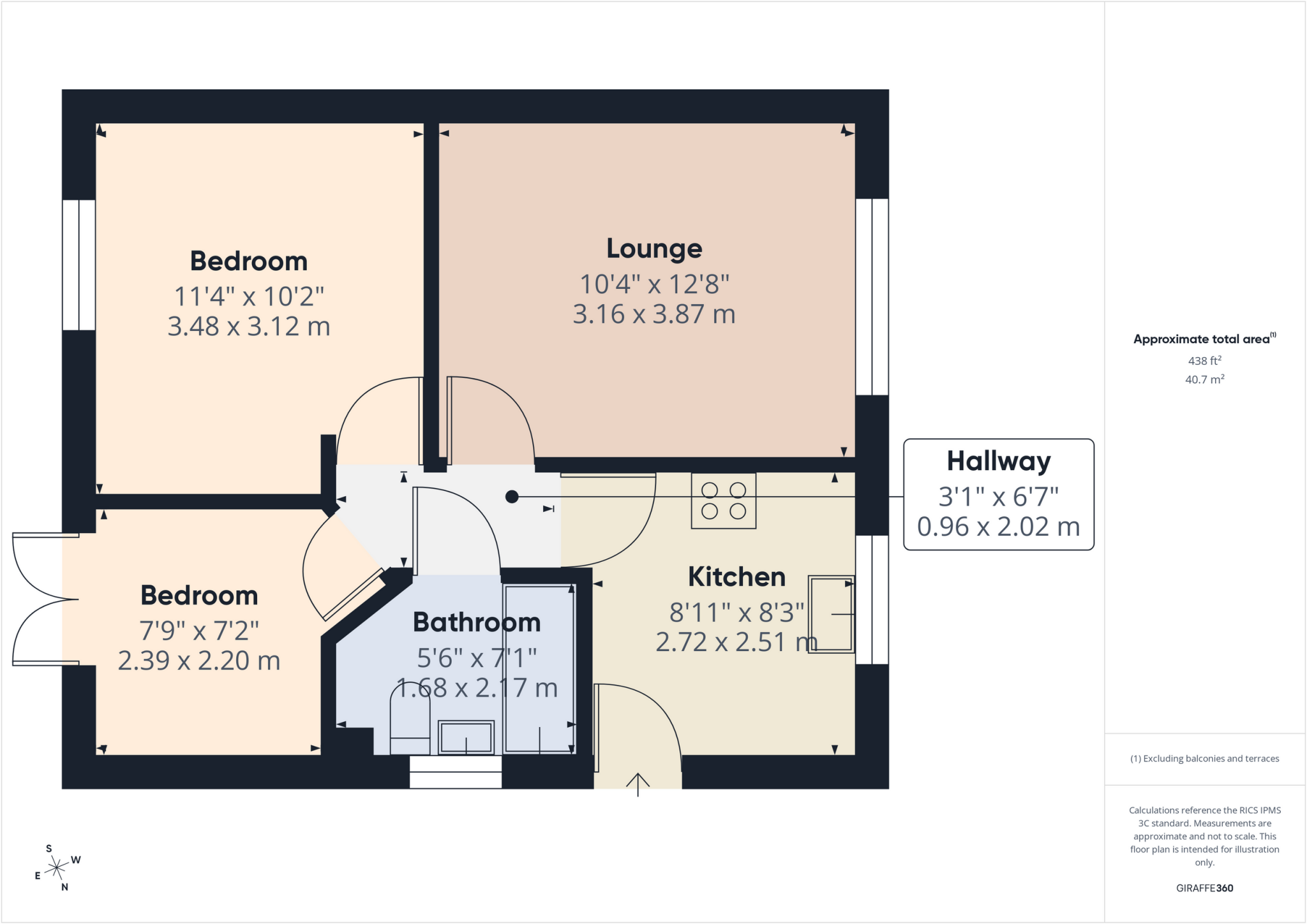 Kirkdale Avenue, Spondon floorplan