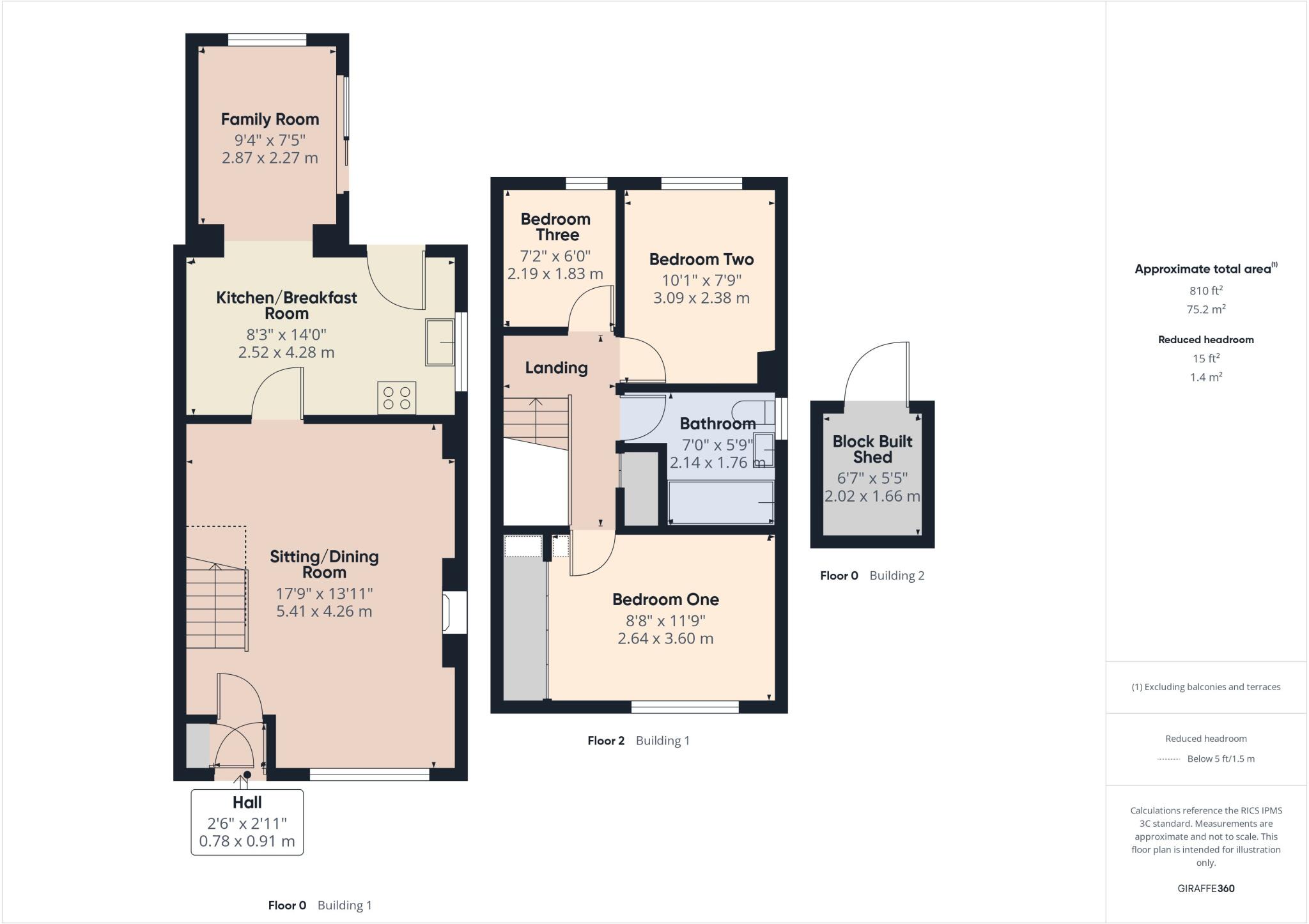 Redwood Close, Westfield, Radstock, Somerset, BA3 floorplan