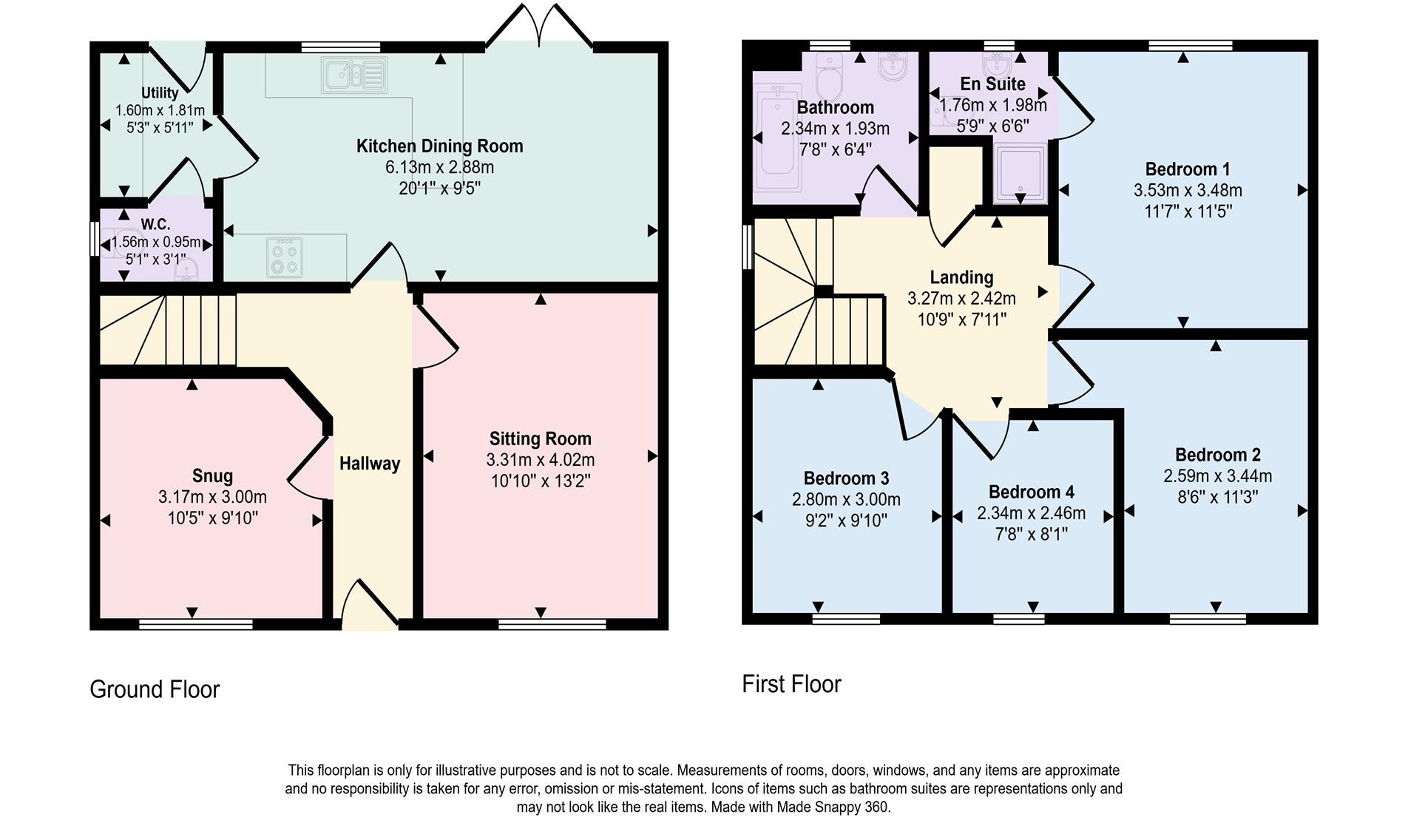 Blandford St Mary floorplan