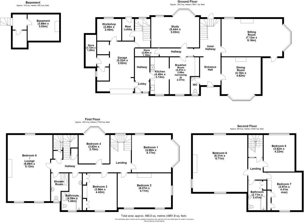 The Grove, Lincoln, Lincolnshire, LN2 1RG floorplan