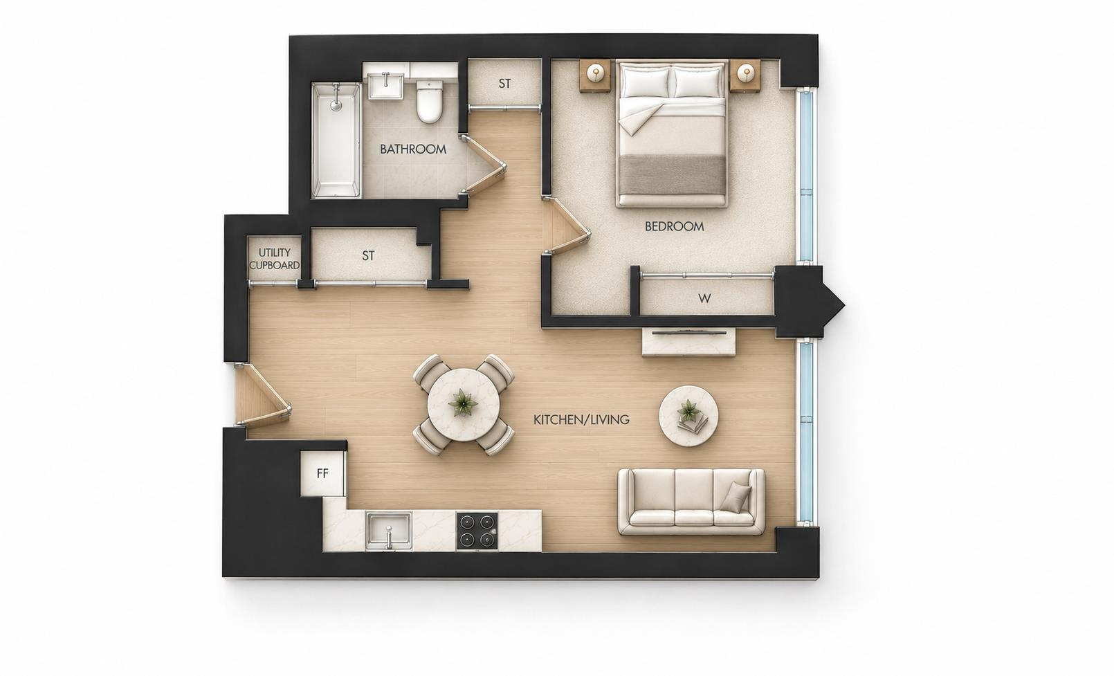 10 Aviator Drive, The Maple | London NW2 floorplan