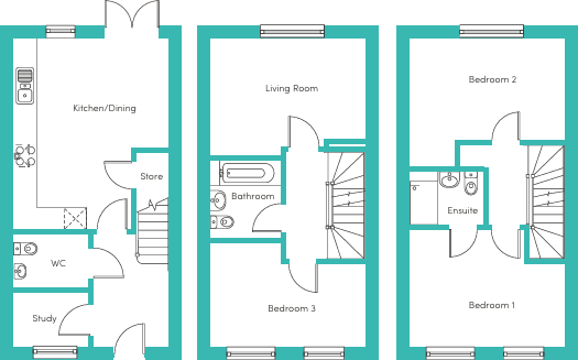 Hillside Street, Sunderland, SR2 floorplan