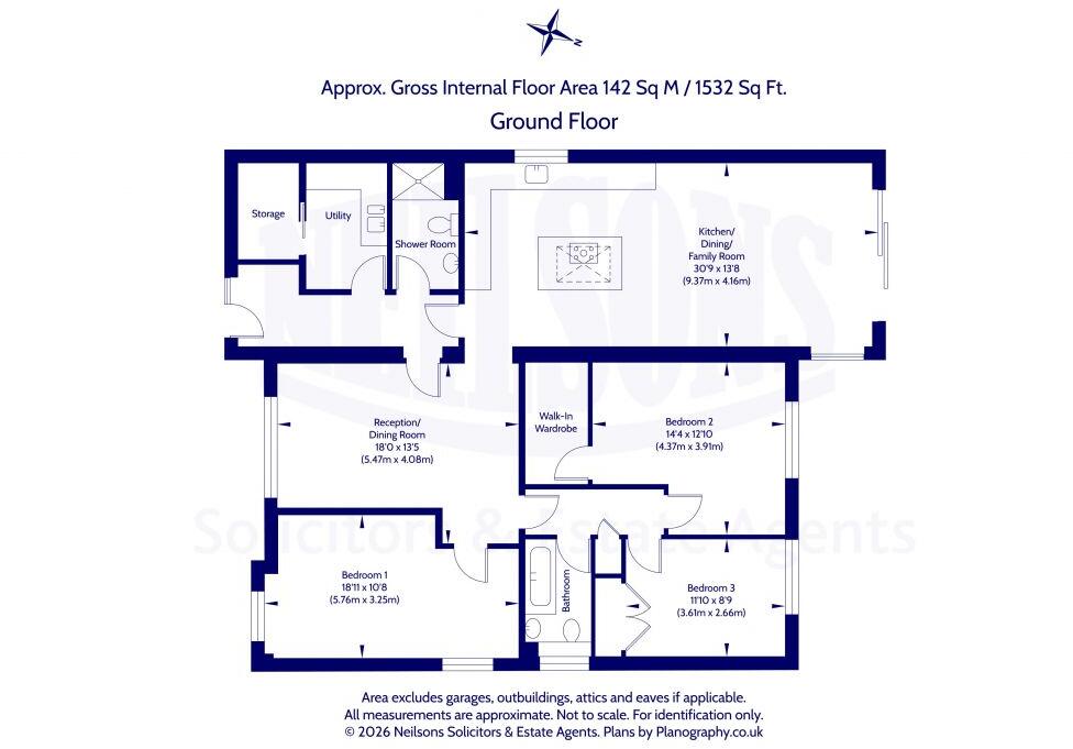 6 Turner Avenue, Edinburgh, EH14 7BS floorplan