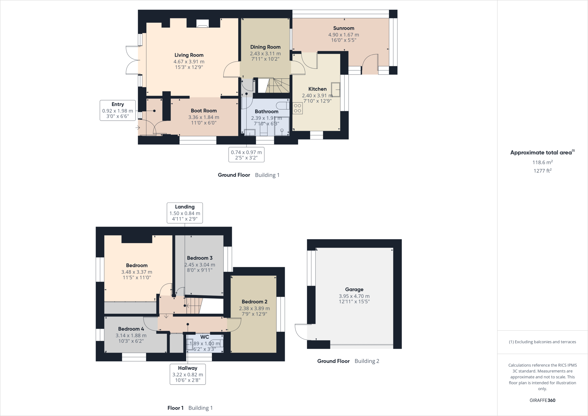 Chattern Hill, Ashford, Surrey, TW15 floorplan