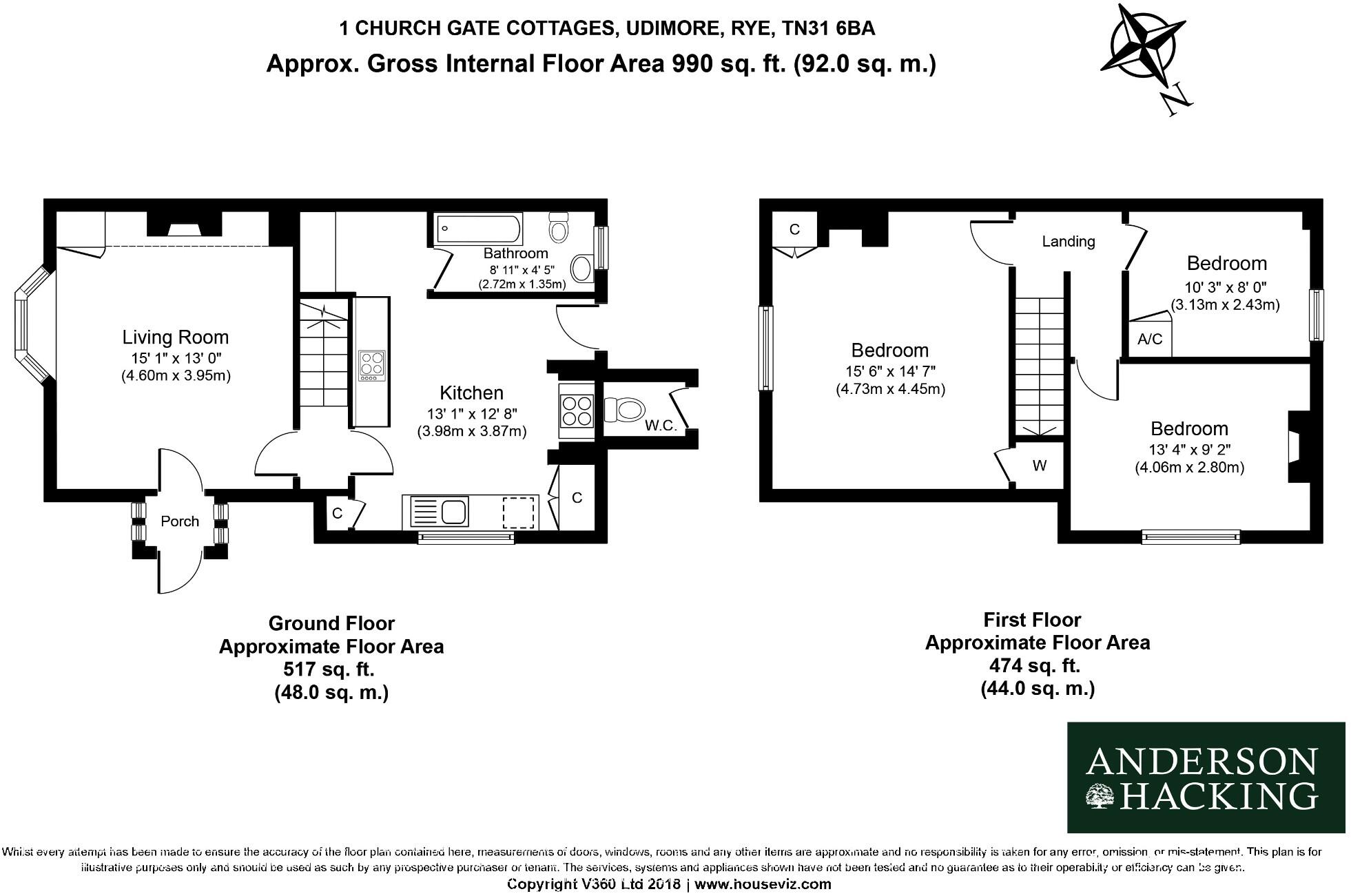 Udimore Road, TN31 floorplan
