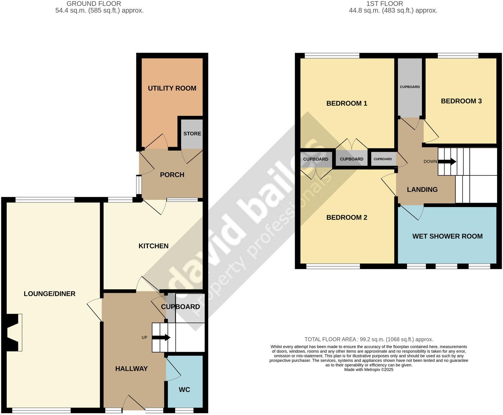 Wordsworth Gardens, Dipton, DH9 floorplan