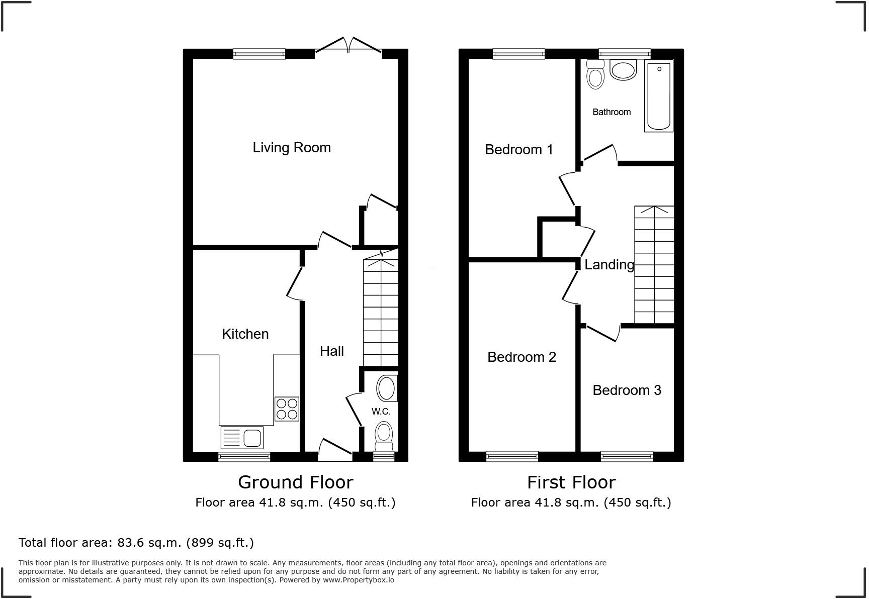 Hunnyhill, Newport, Isle of Wight floorplan