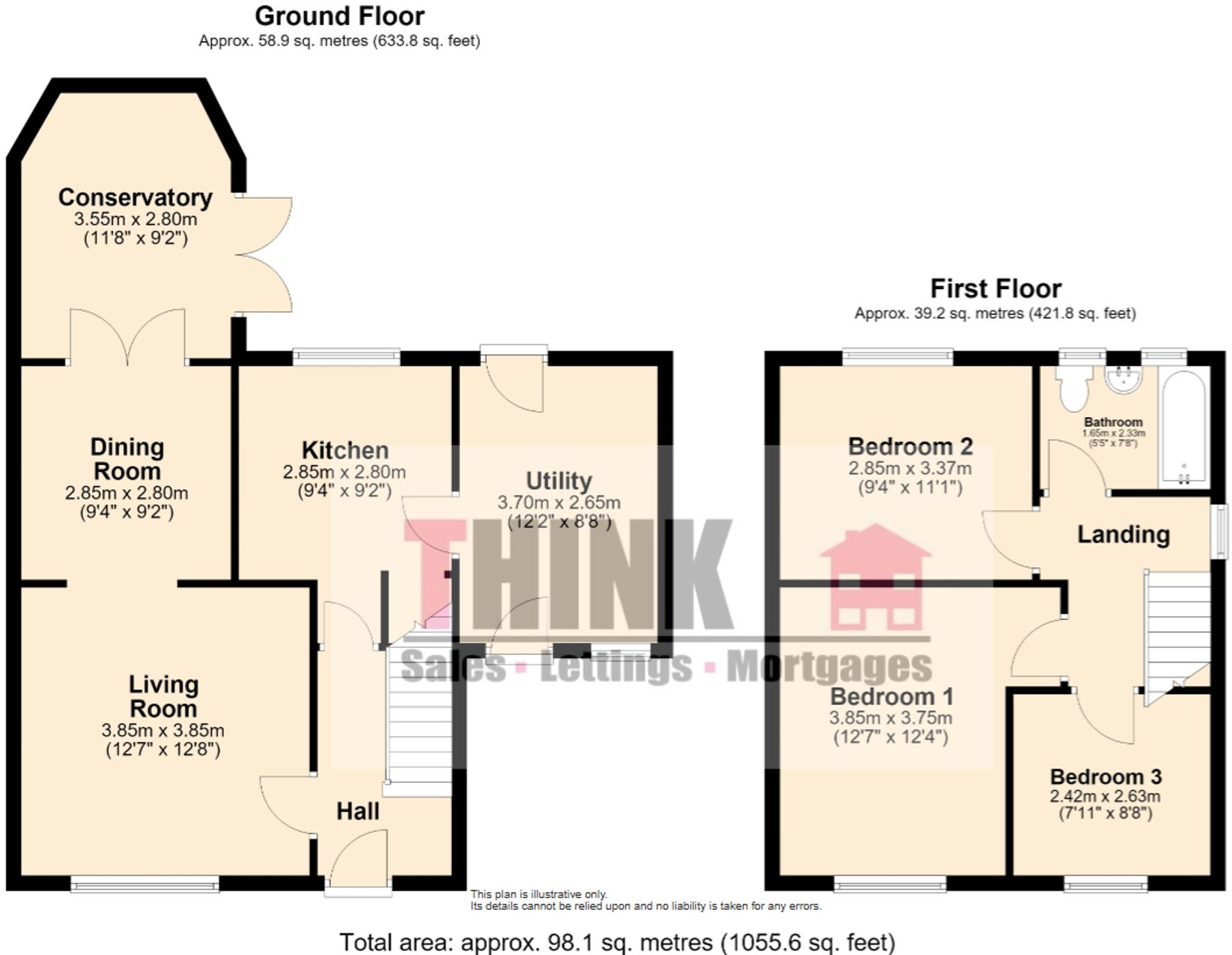 Derwent Road, Ashton-In-Makerfield, WN4 floorplan